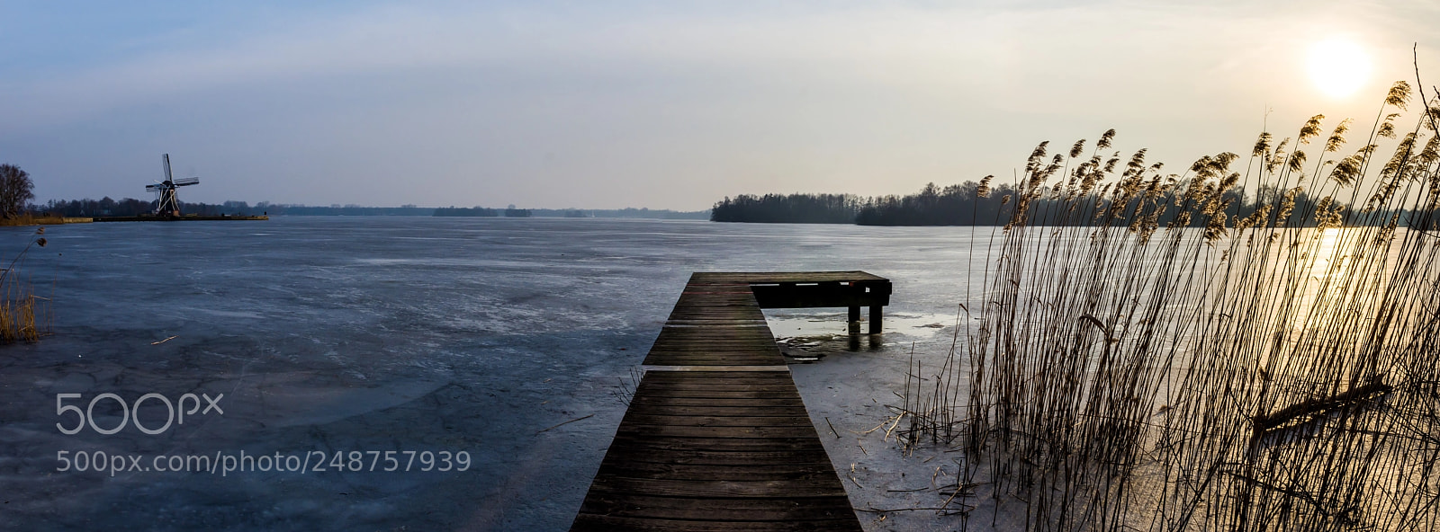 Nikon D7200 sample photo. Frozen paterswoldsemeer photography