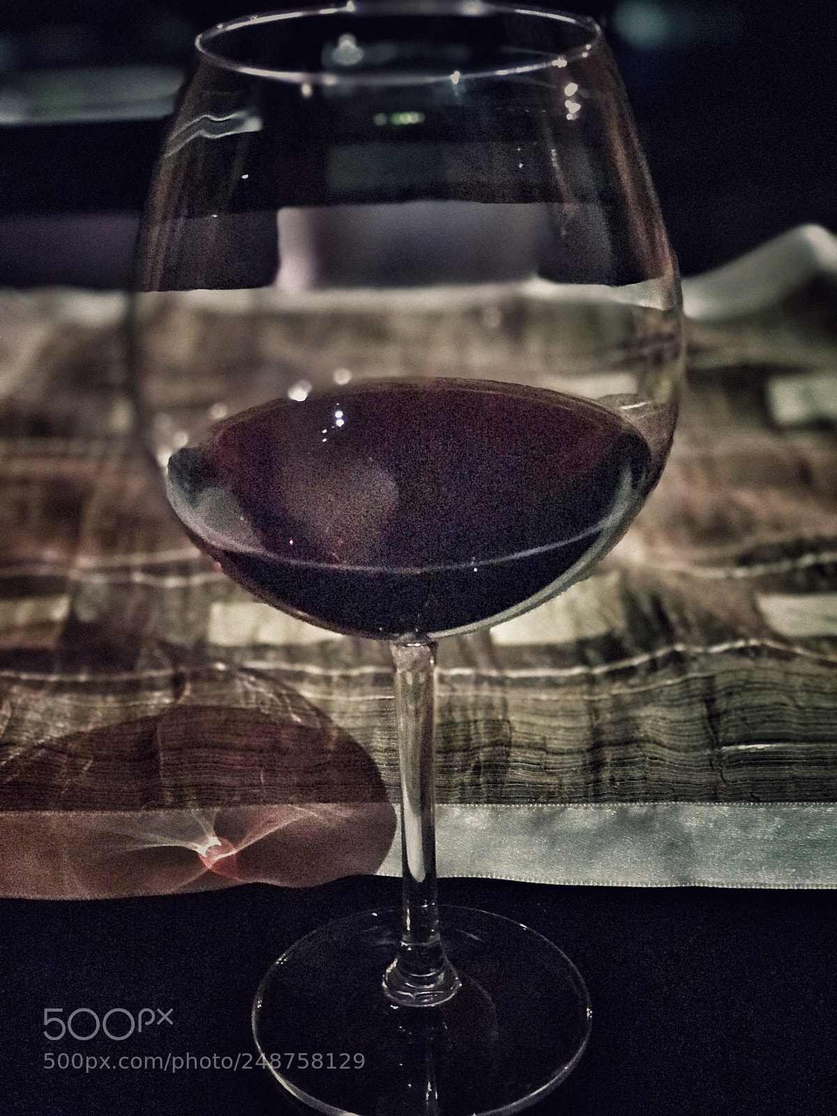Apple iPhone 7 Plus sample photo. Glass of wine photography