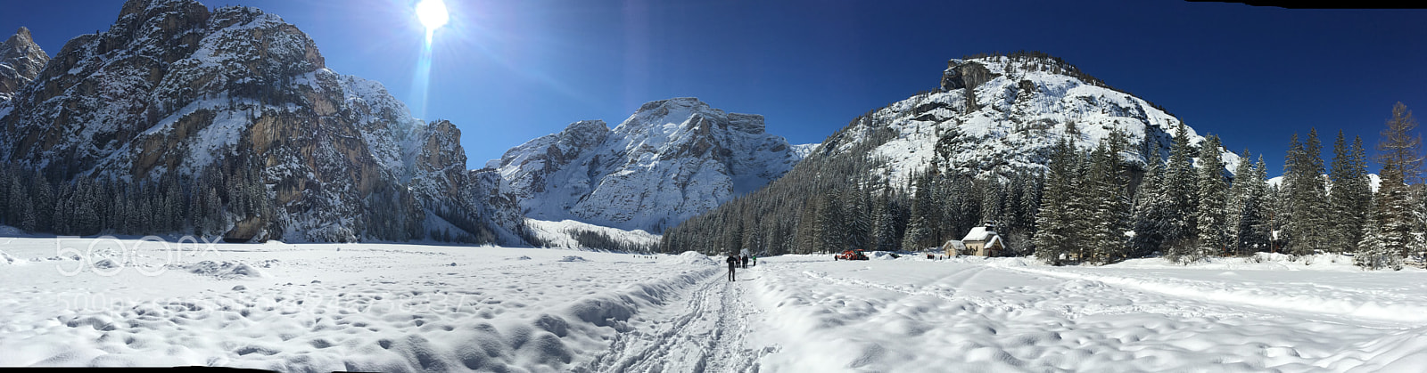 Apple iPhone 6s sample photo. Lago di braies, val photography