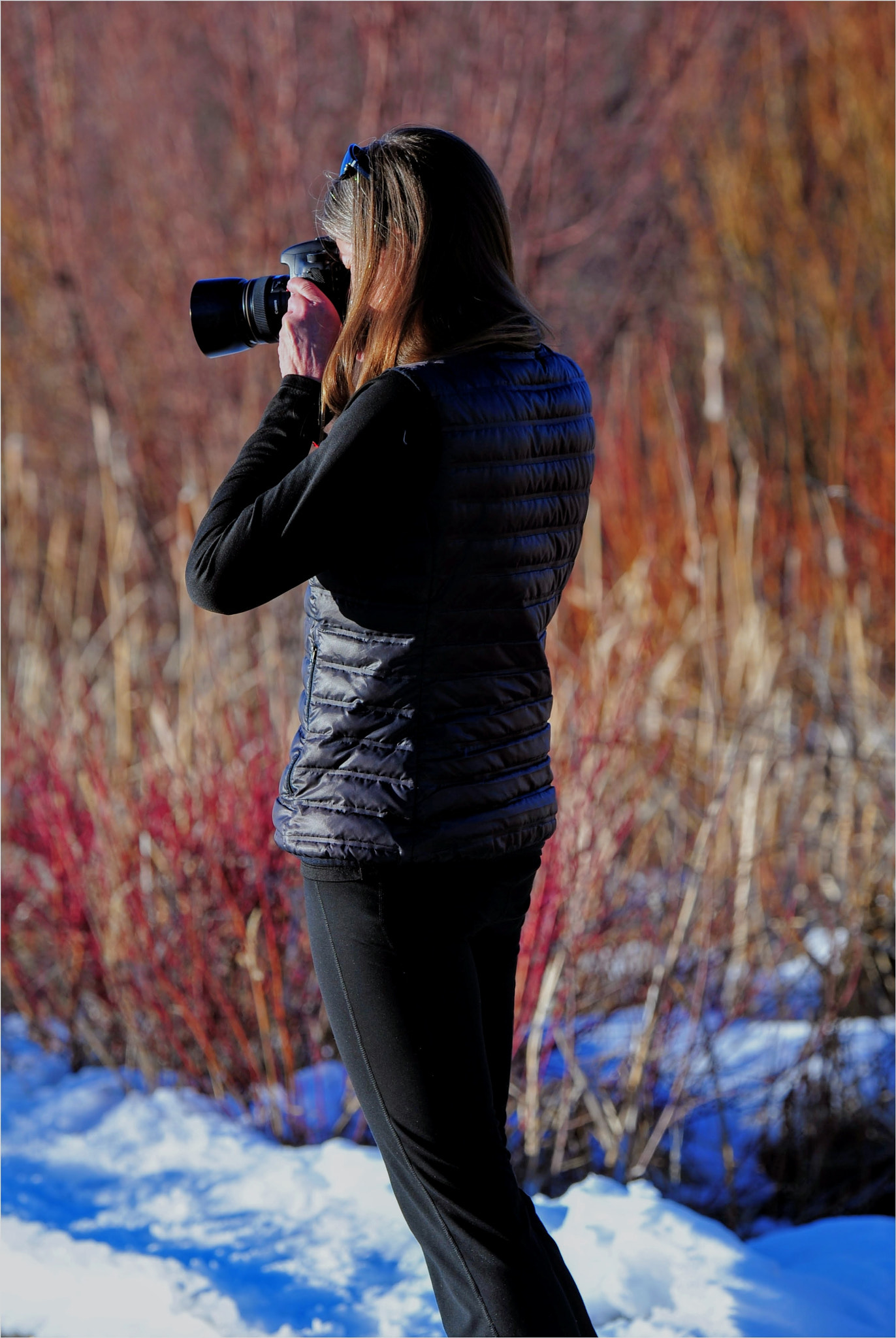 Nikon D3 sample photo. Me at silver creek preserve photography