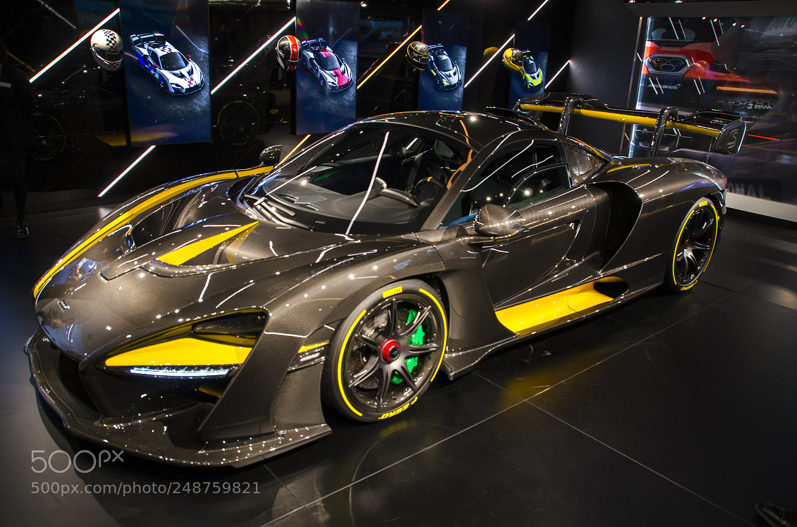 Nikon D5100 sample photo. Mclaren senna photography