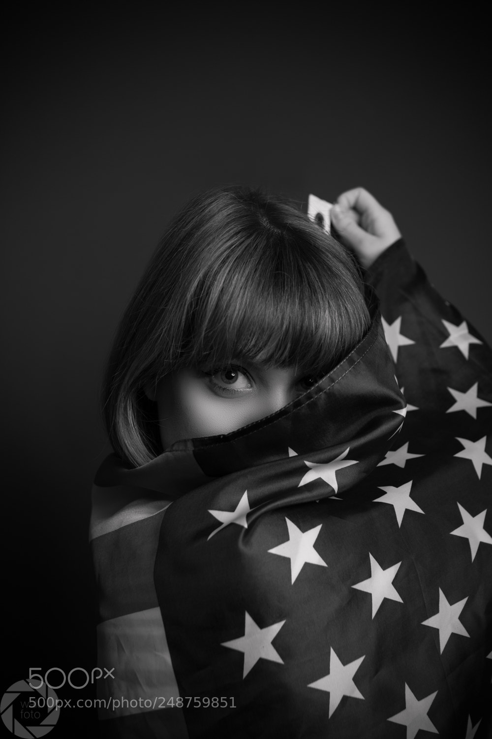 Nikon D500 sample photo. Usa flag photography