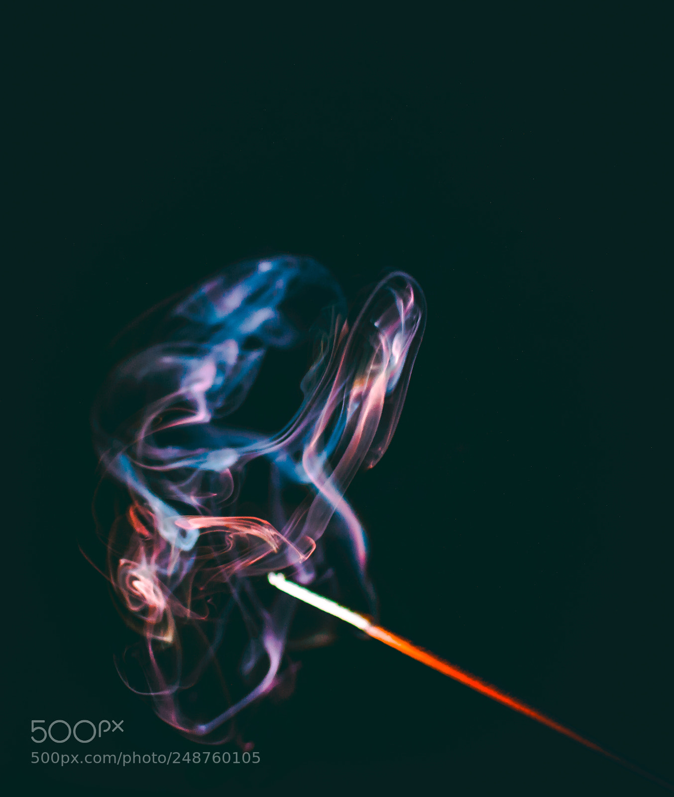 Nikon D3200 sample photo. Smoke fad photography