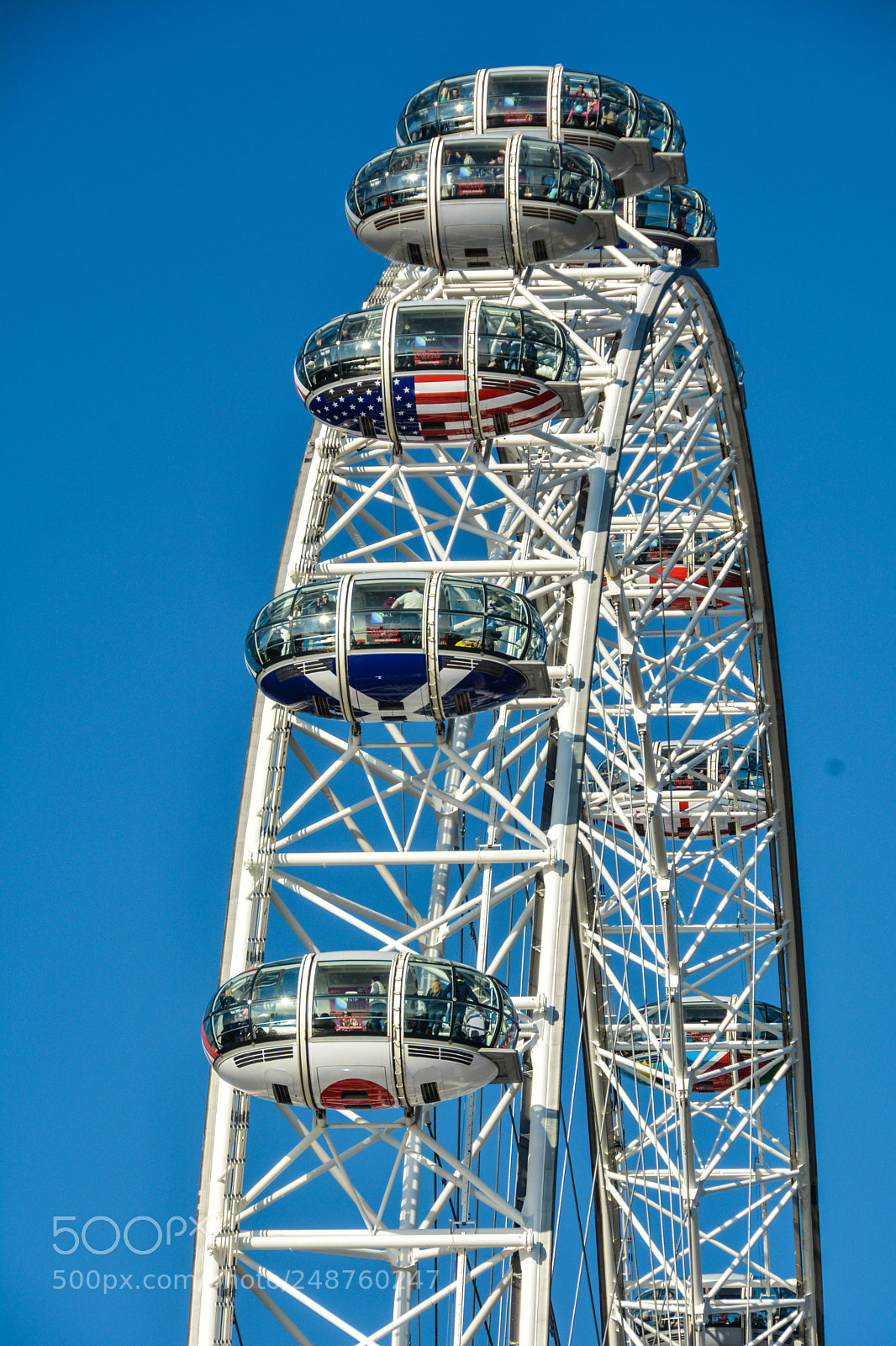 Nikon D7100 sample photo. London eye photography