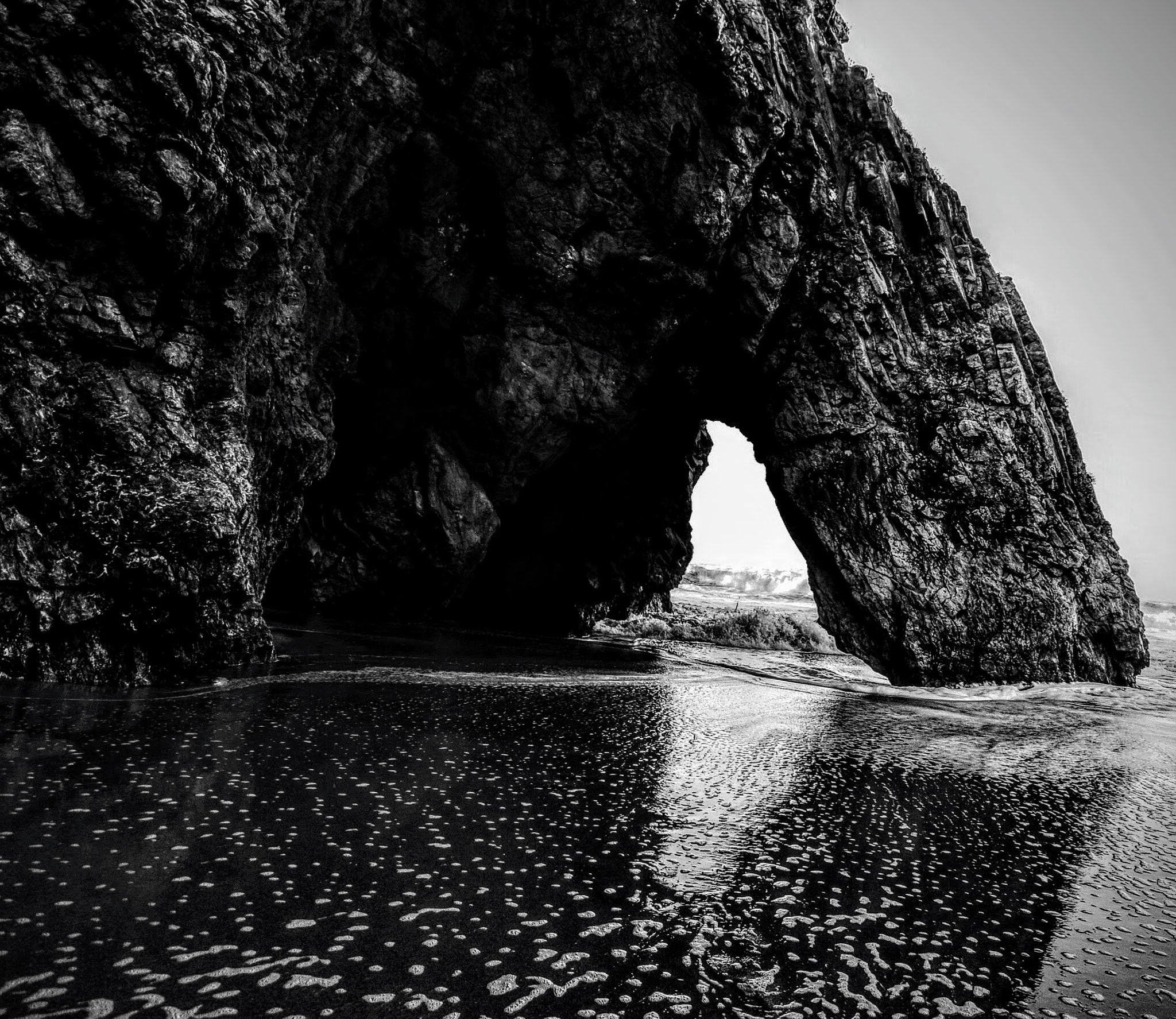 Sigma 10-20mm F4-5.6 EX DC HSM sample photo. The rock in the ocean! photography