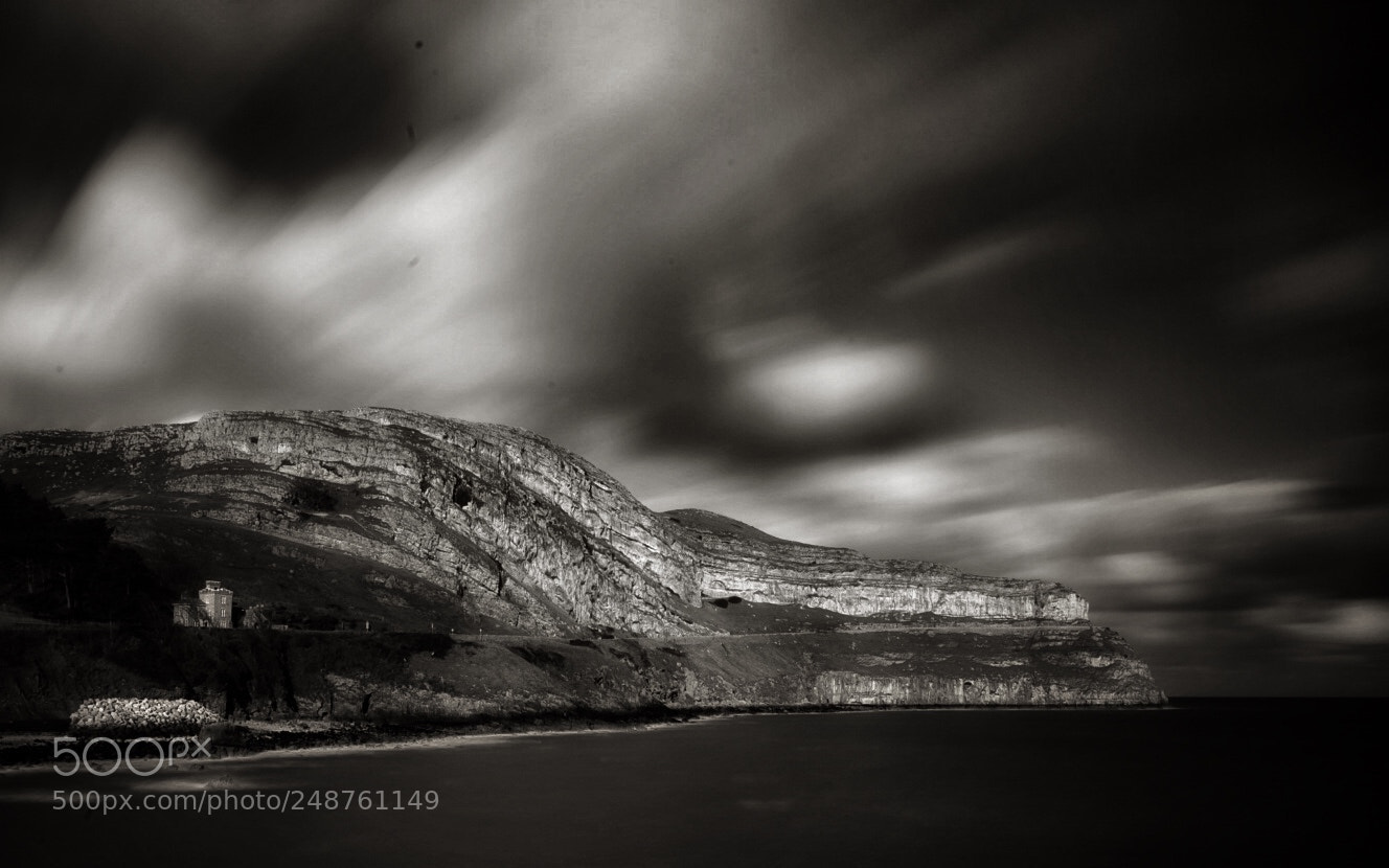 Sony a7R II sample photo. Llandudno shore photography