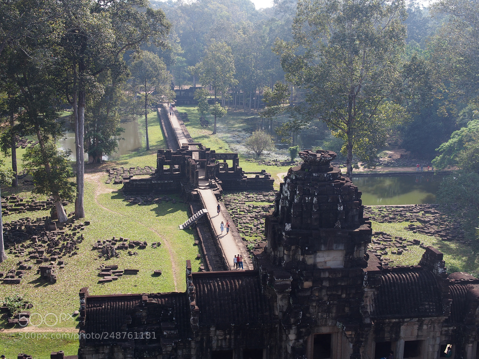 Olympus PEN E-PL5 sample photo. The view from baphuon photography
