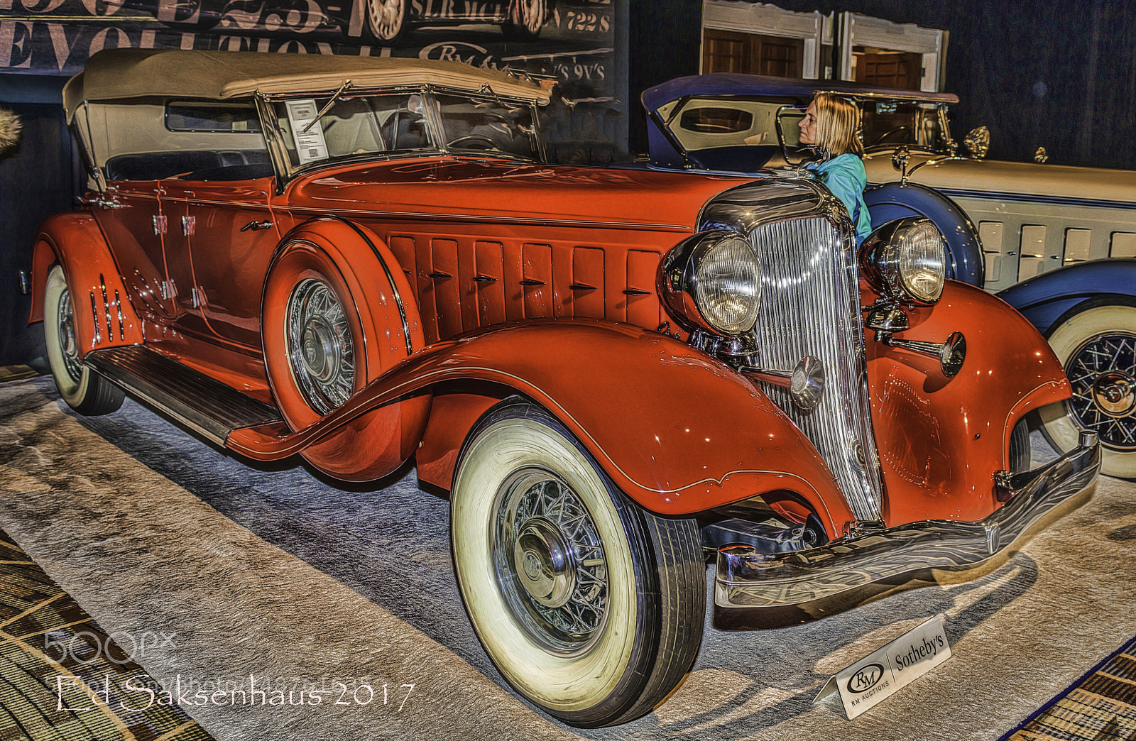 Nikon D800 sample photo. 1932 cadillac v phaeton photography