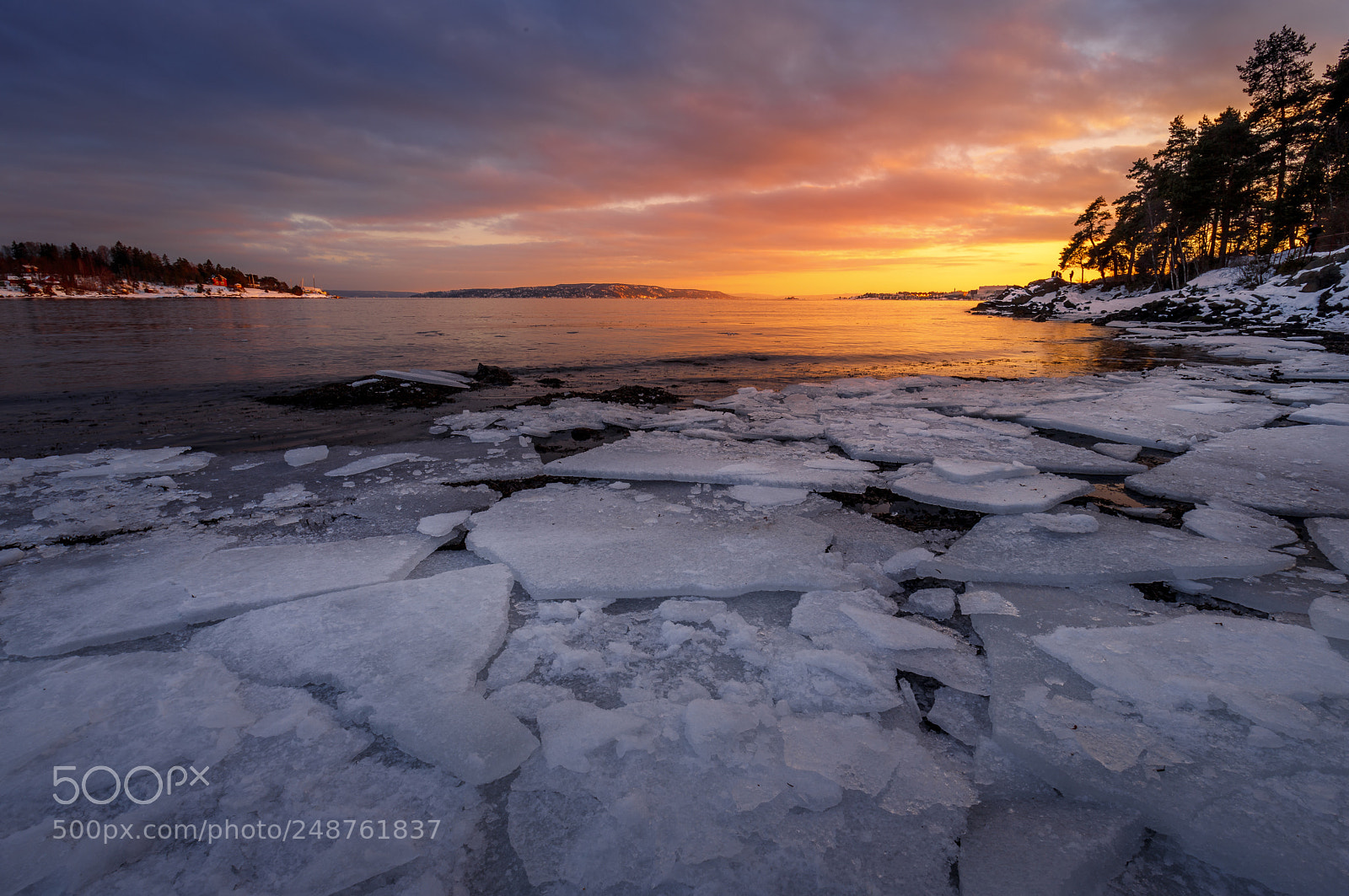 Canon EOS 6D Mark II sample photo. Winter sunset photography