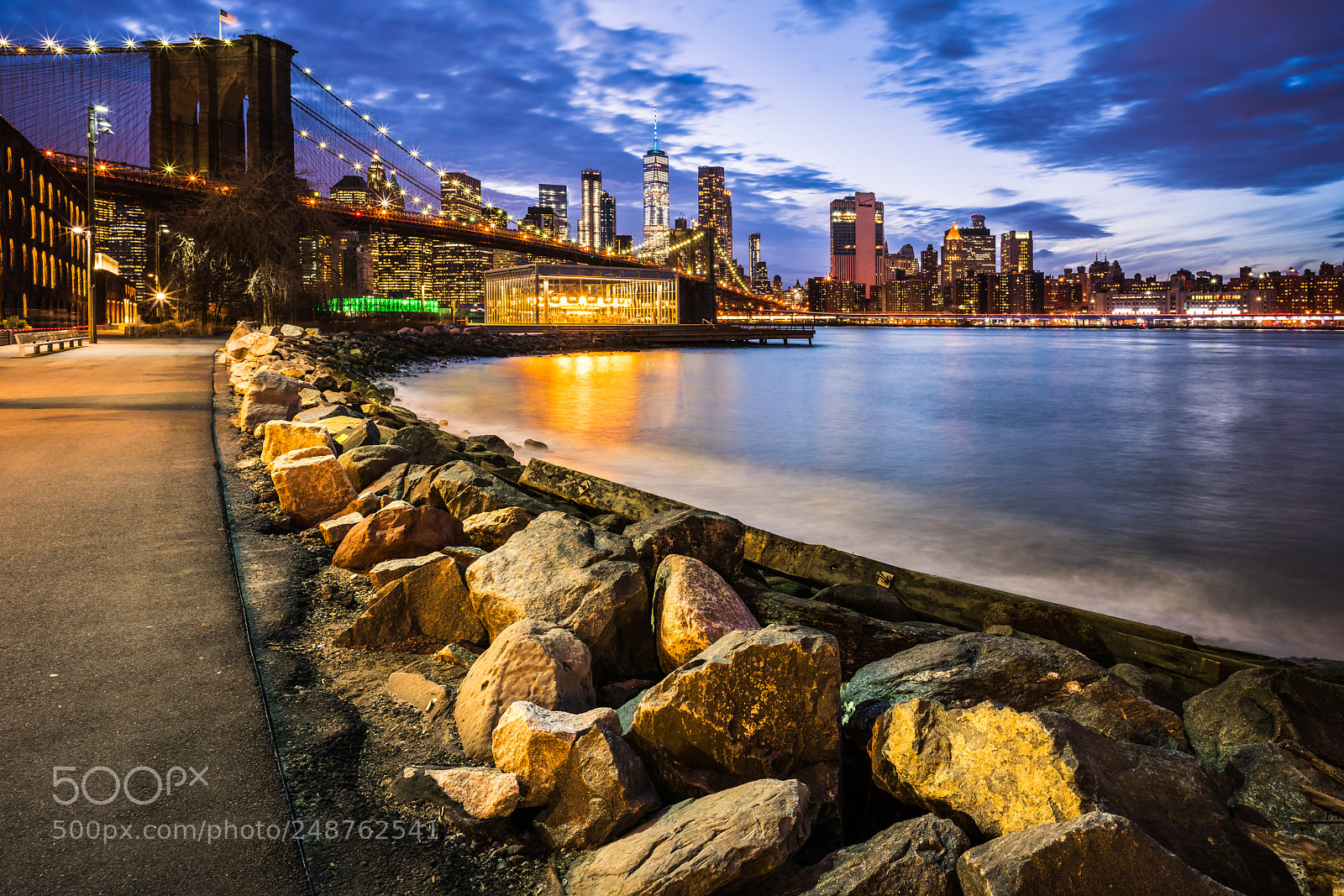Sony a7R II sample photo. Brooklyn bridge park photography