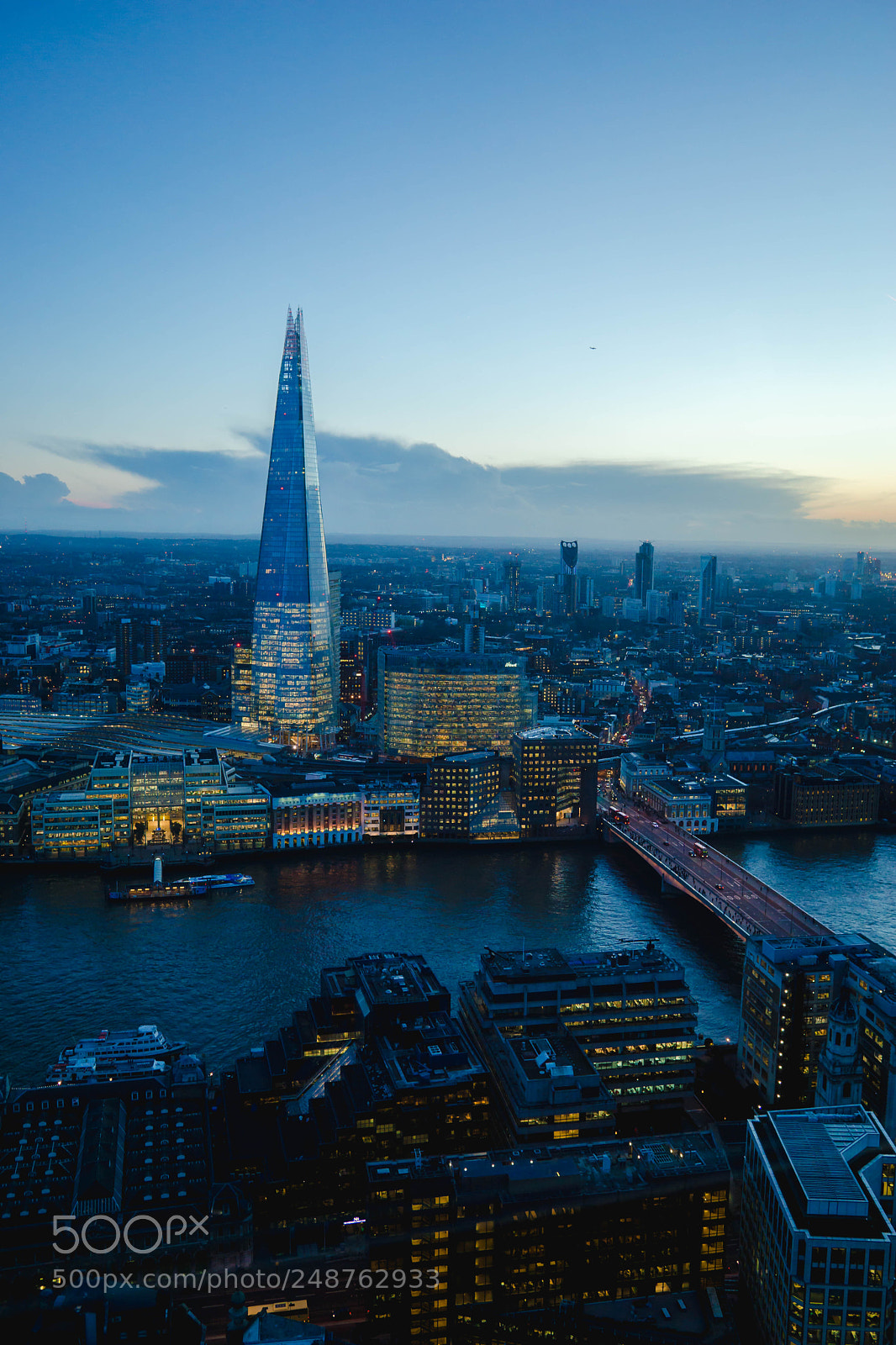 Sony a5100 sample photo. View from sky garden photography
