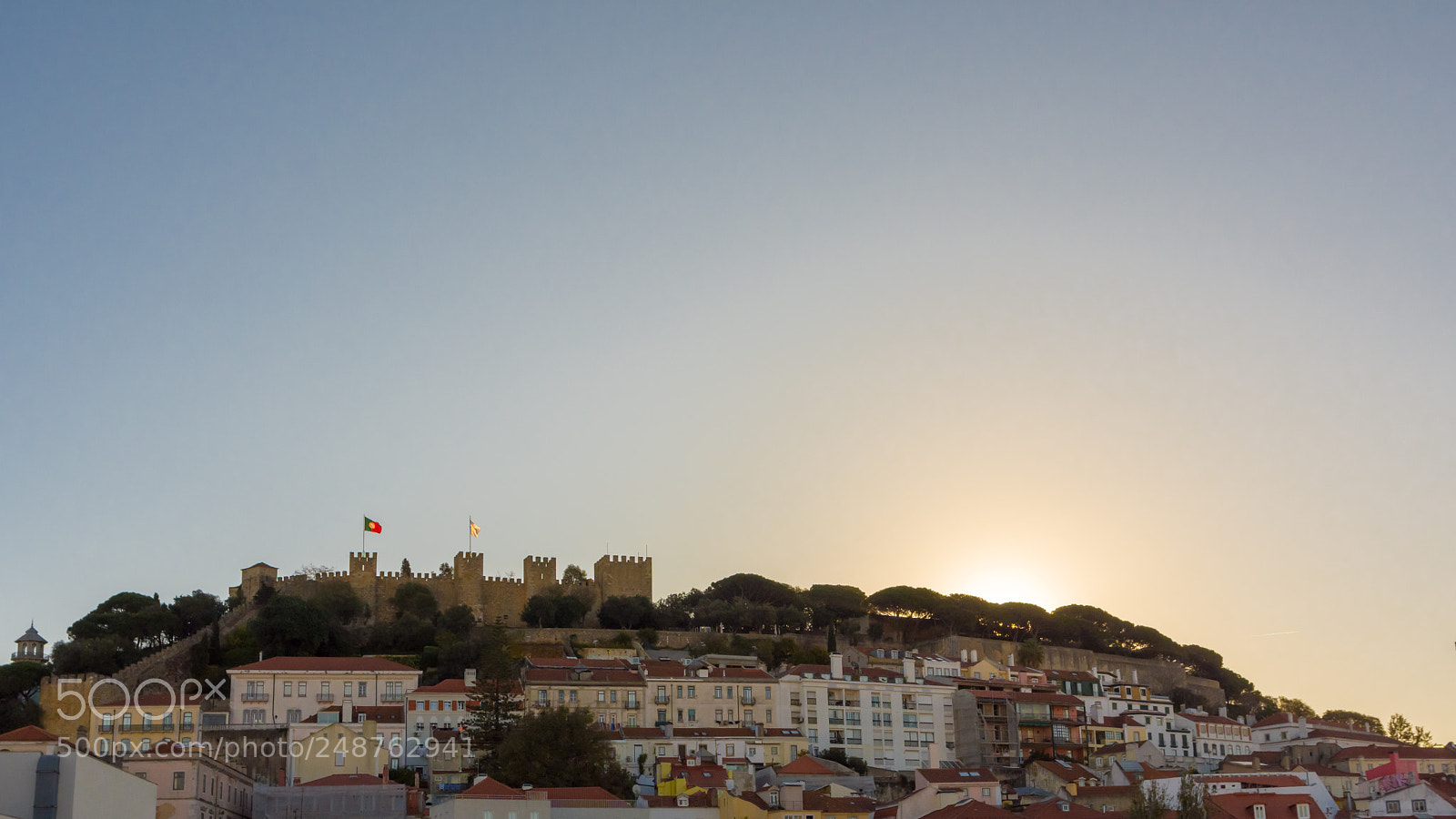 Nikon D7200 sample photo. Lisbon skyline and sunset photography