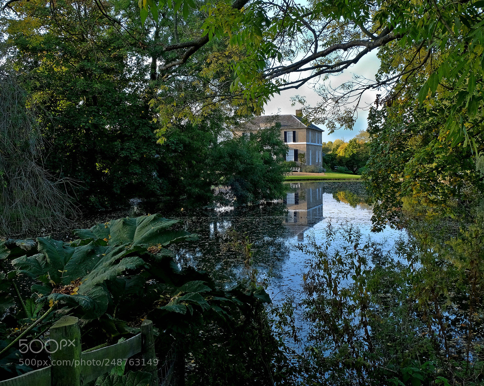 Fujifilm X-T2 sample photo. Village pond photography