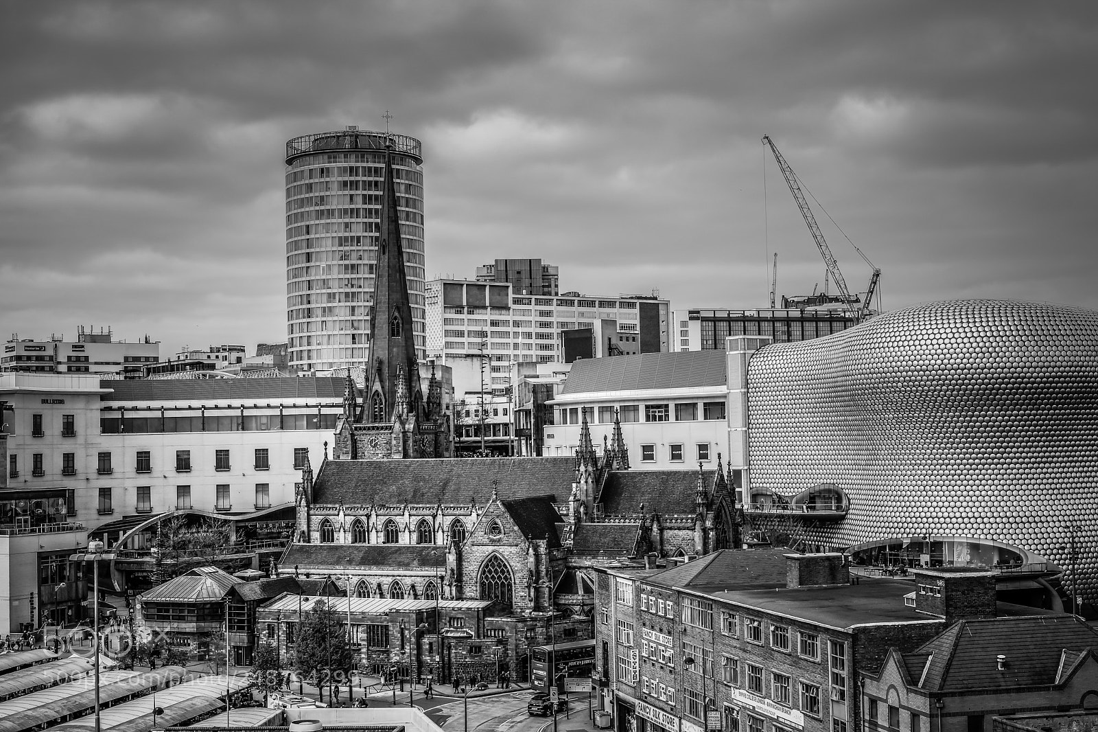 Fujifilm X-Pro2 sample photo. Black & white brumscape photography