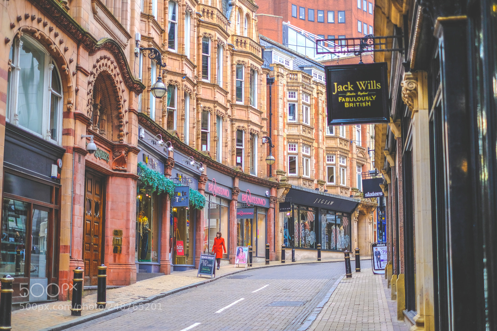 Fujifilm X-Pro2 sample photo. Cannon st, birmingham photography