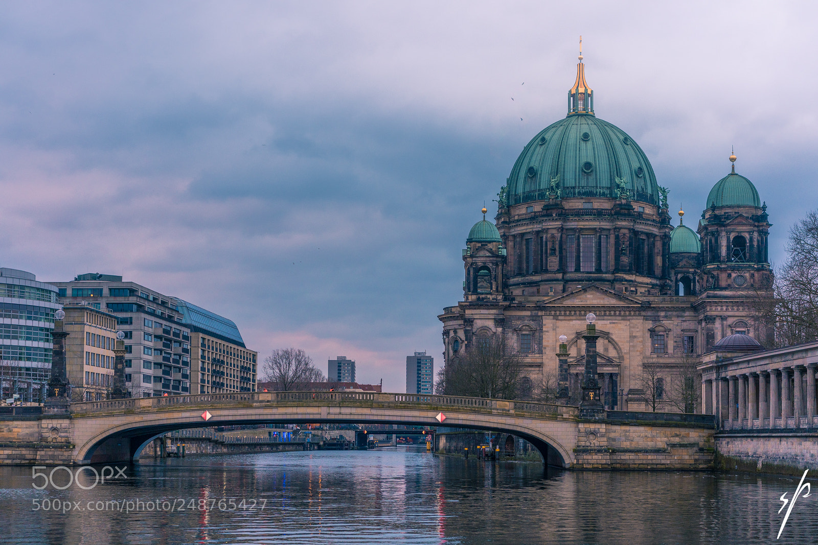 Sony a7R III sample photo. First light over berliner photography