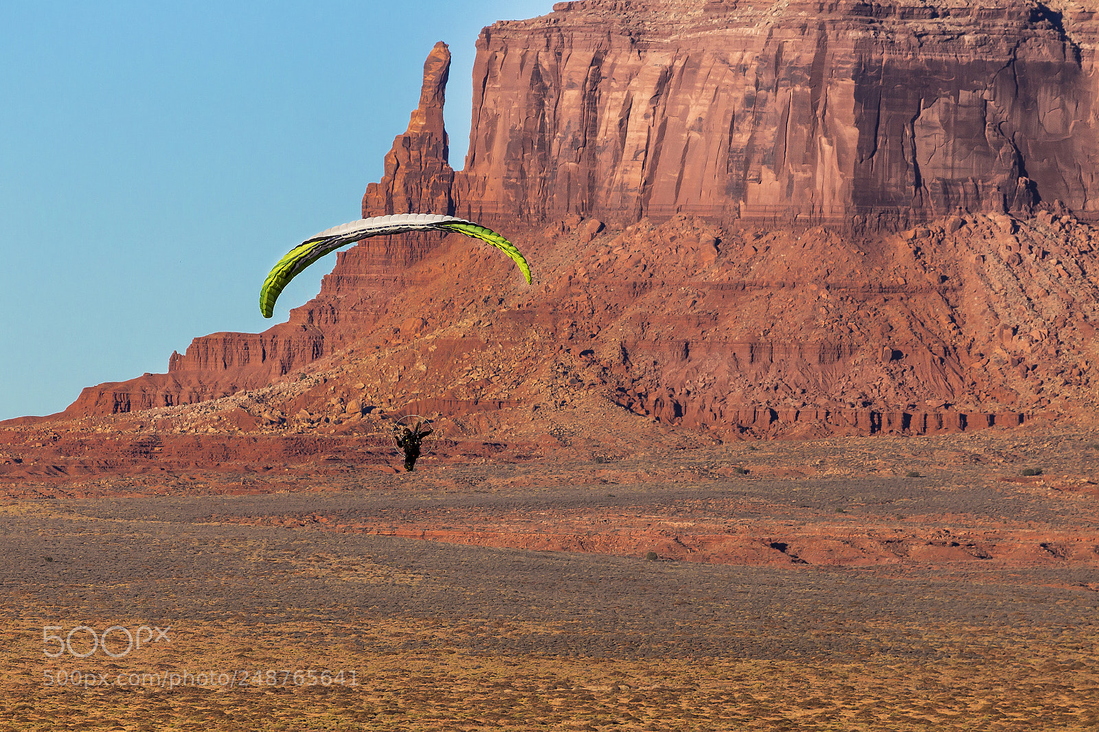 Canon EOS 6D sample photo. Monument valley glider photography