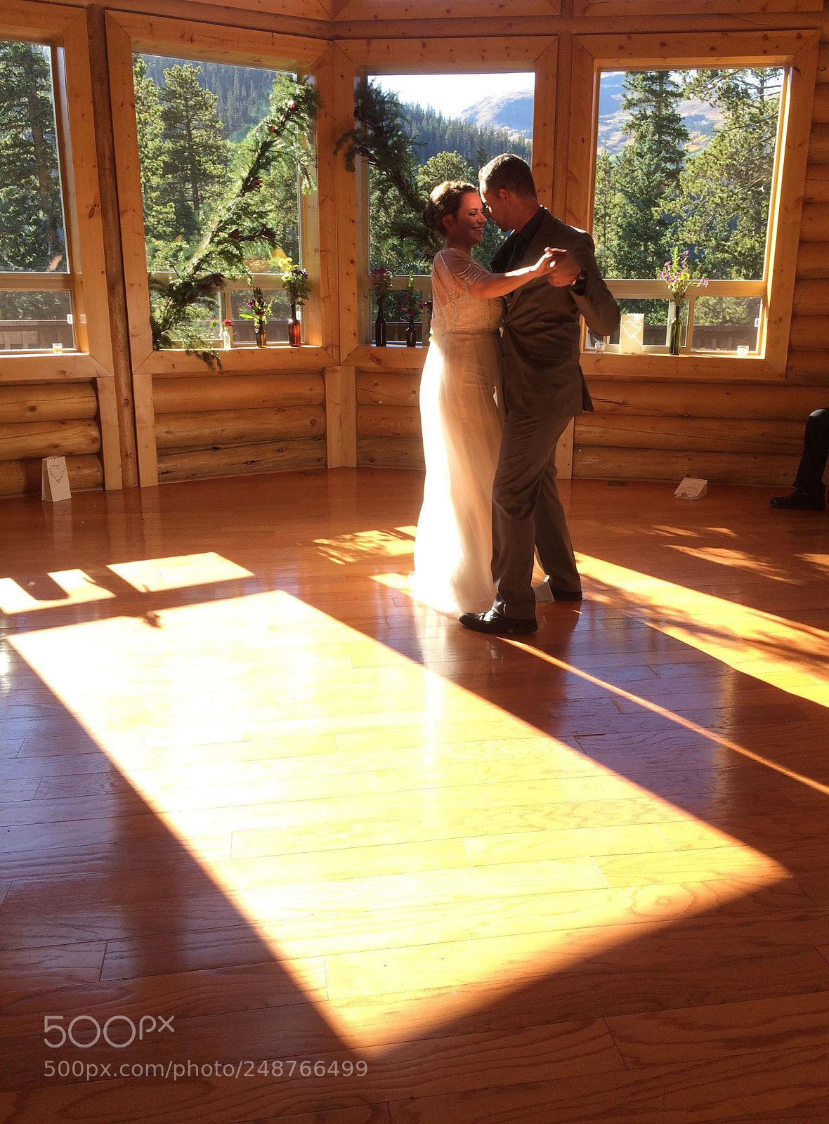 Apple iPhone sample photo. First dance photography