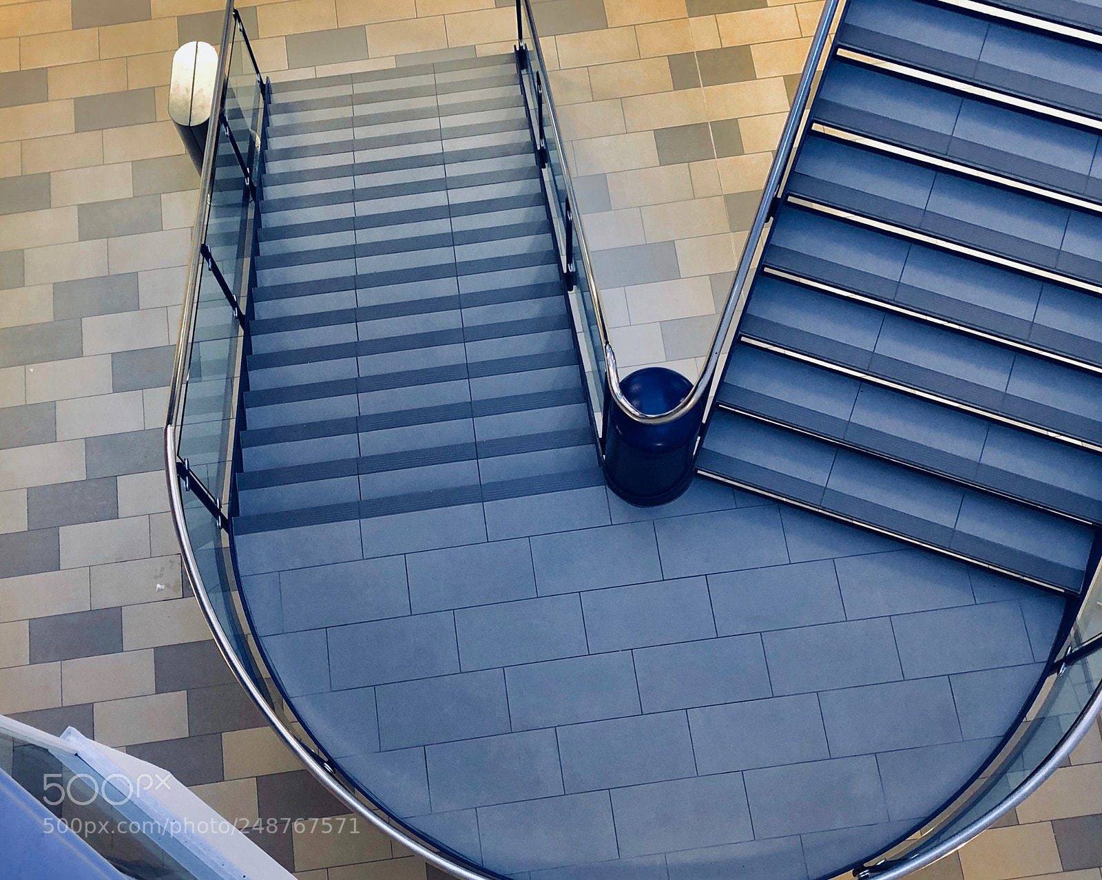 Apple iPhone 8 Plus sample photo. Blue step photography