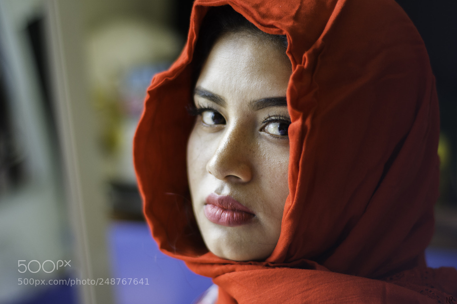 Nikon D7200 sample photo. 'the red' girl photography