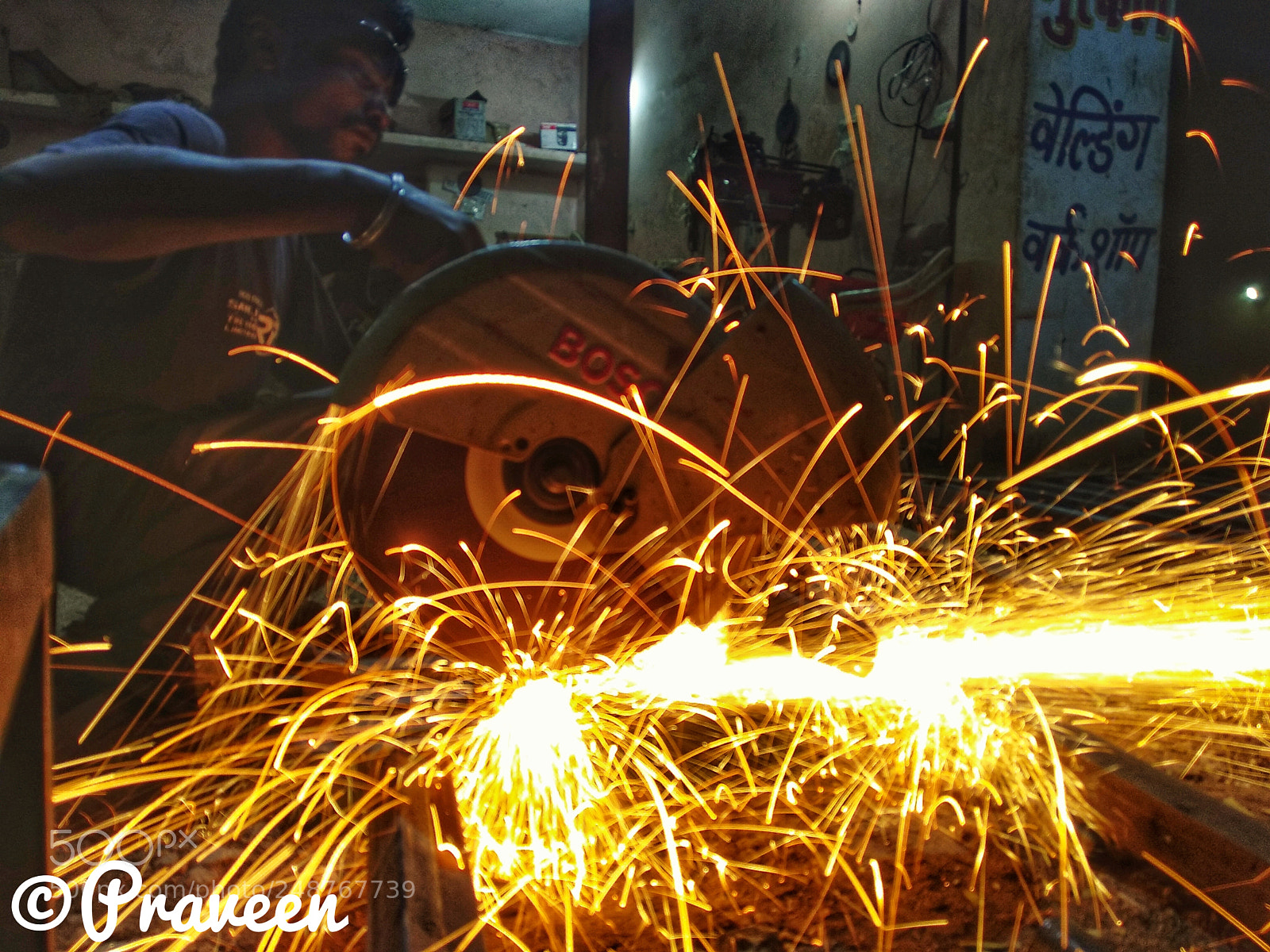 Xiaomi Mi A1 sample photo. Welder someone who fixes photography