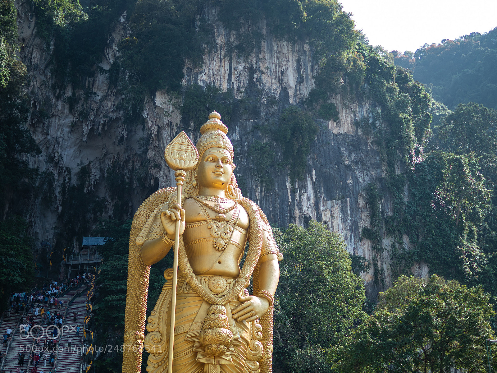 Olympus PEN-F sample photo. Batu cave photography