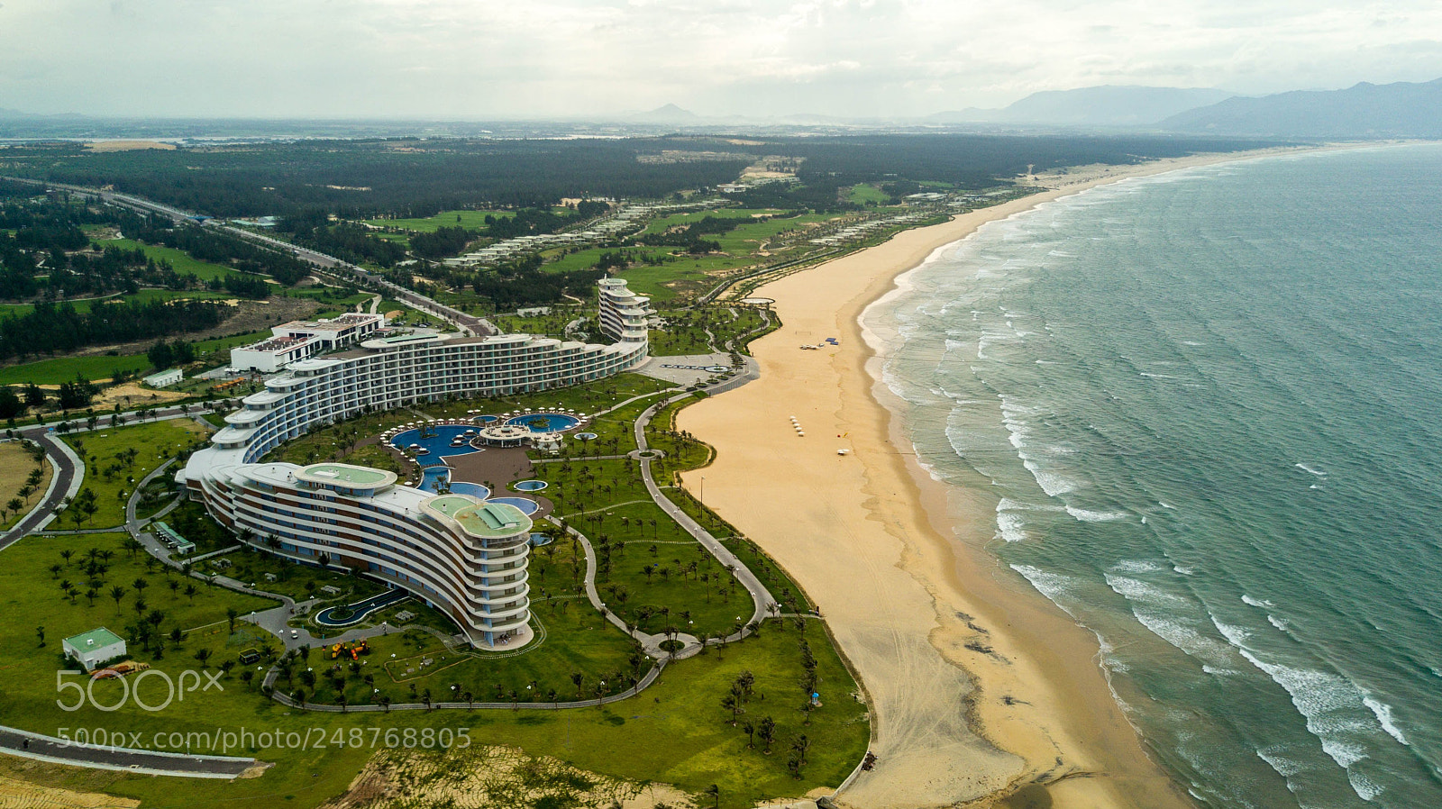 DJI FC220 sample photo. Quynhon travel photography