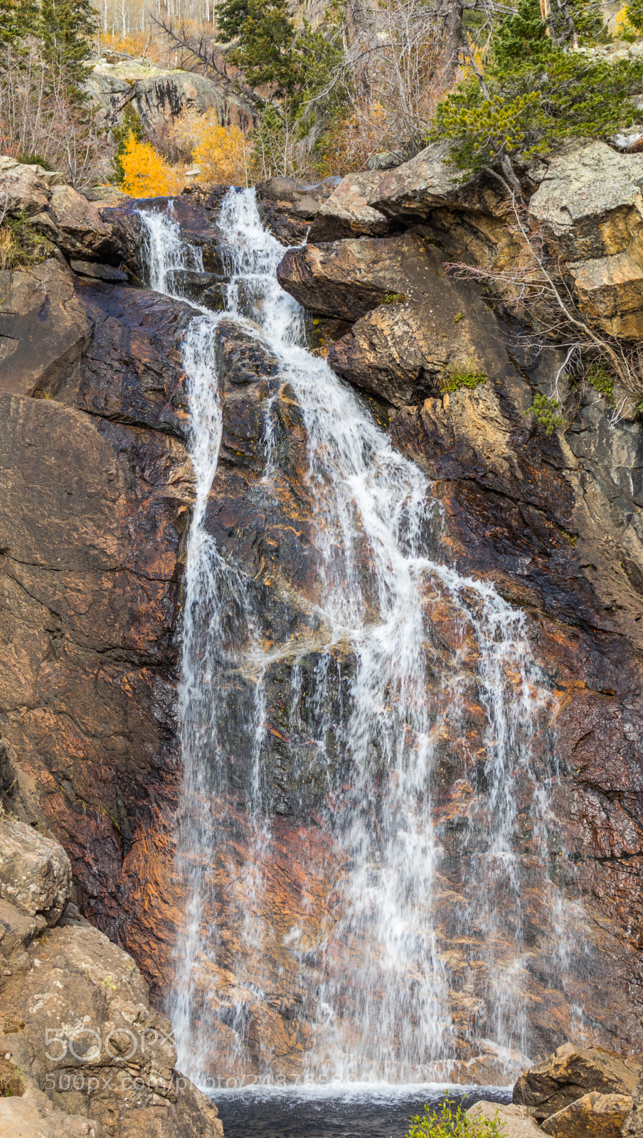 Canon EOS 80D sample photo. Upper falls at fish photography