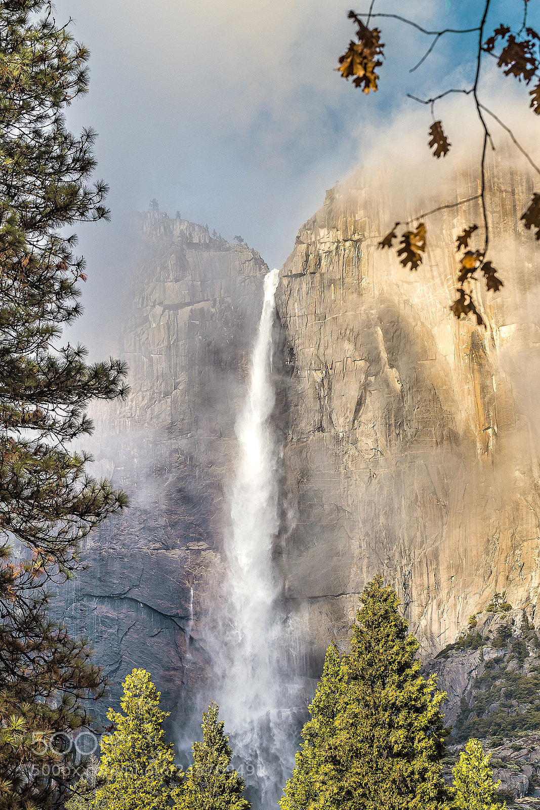 Canon EOS 6D sample photo. Yosemite falls photography