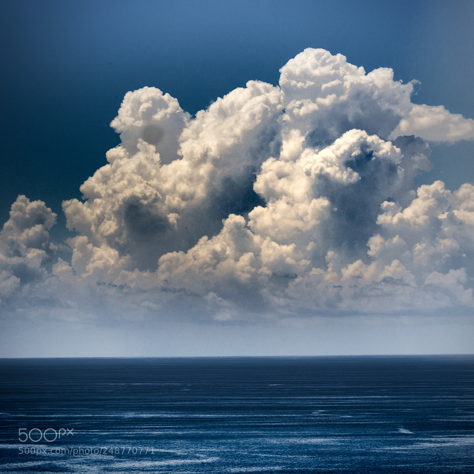 Nikon D3200 sample photo. Cumulus over pacific ocean photography