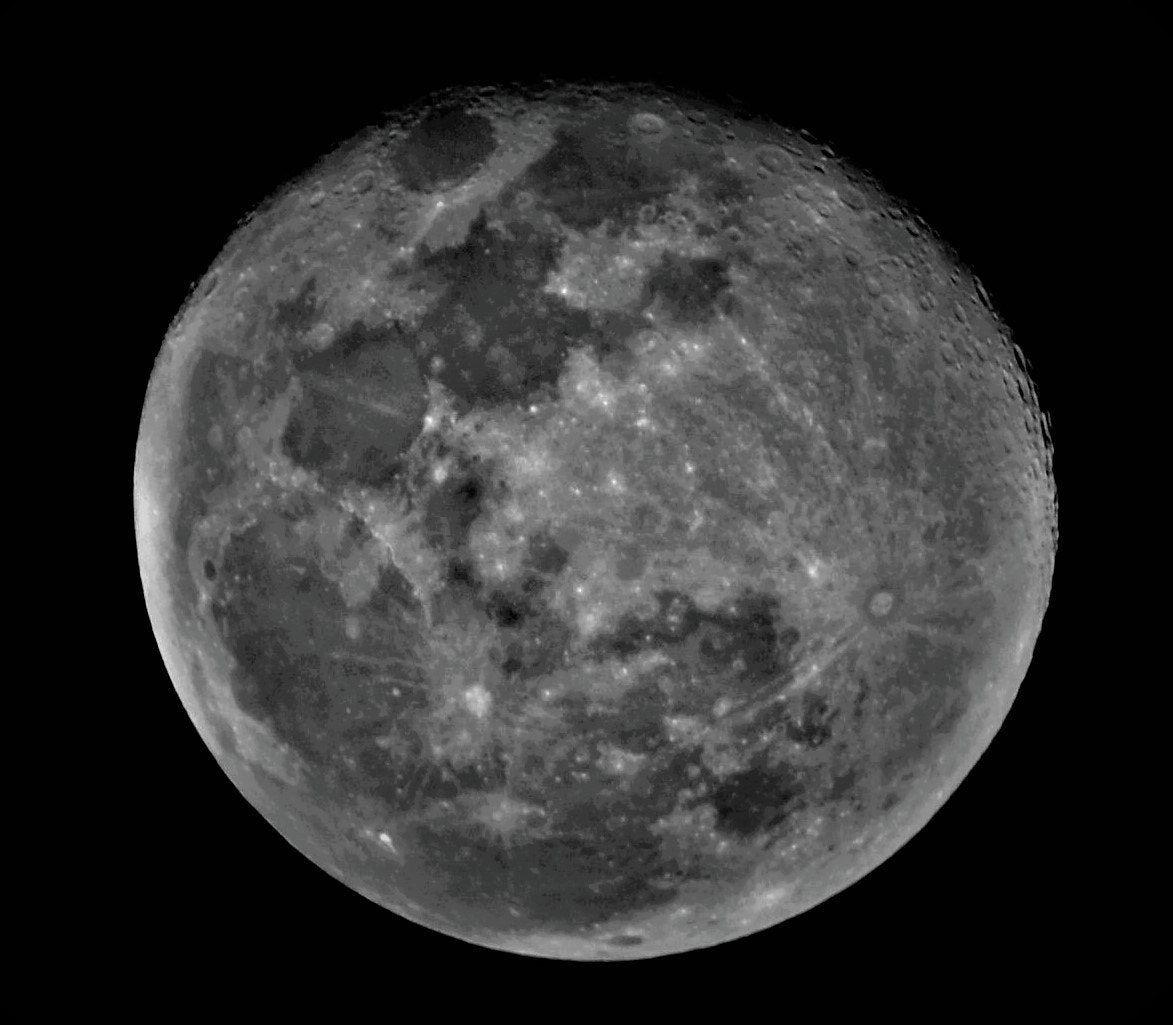 Nikon D7100 sample photo. Full moon photography