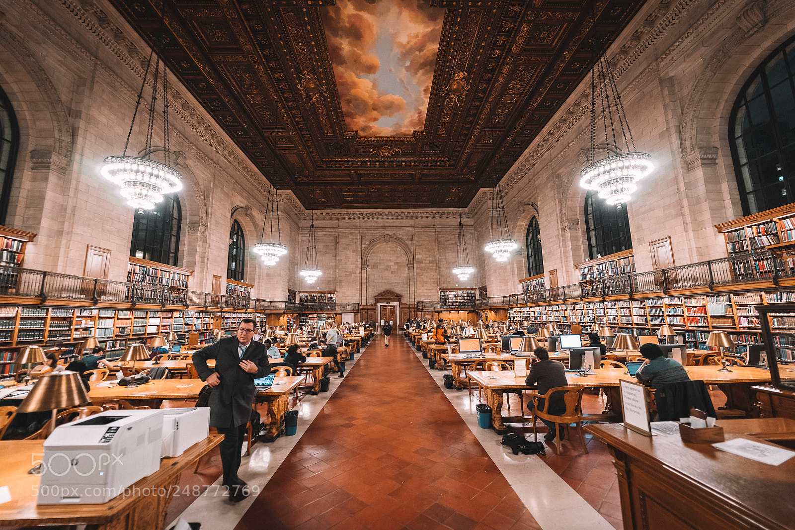 Sony a7 sample photo. New york public library photography