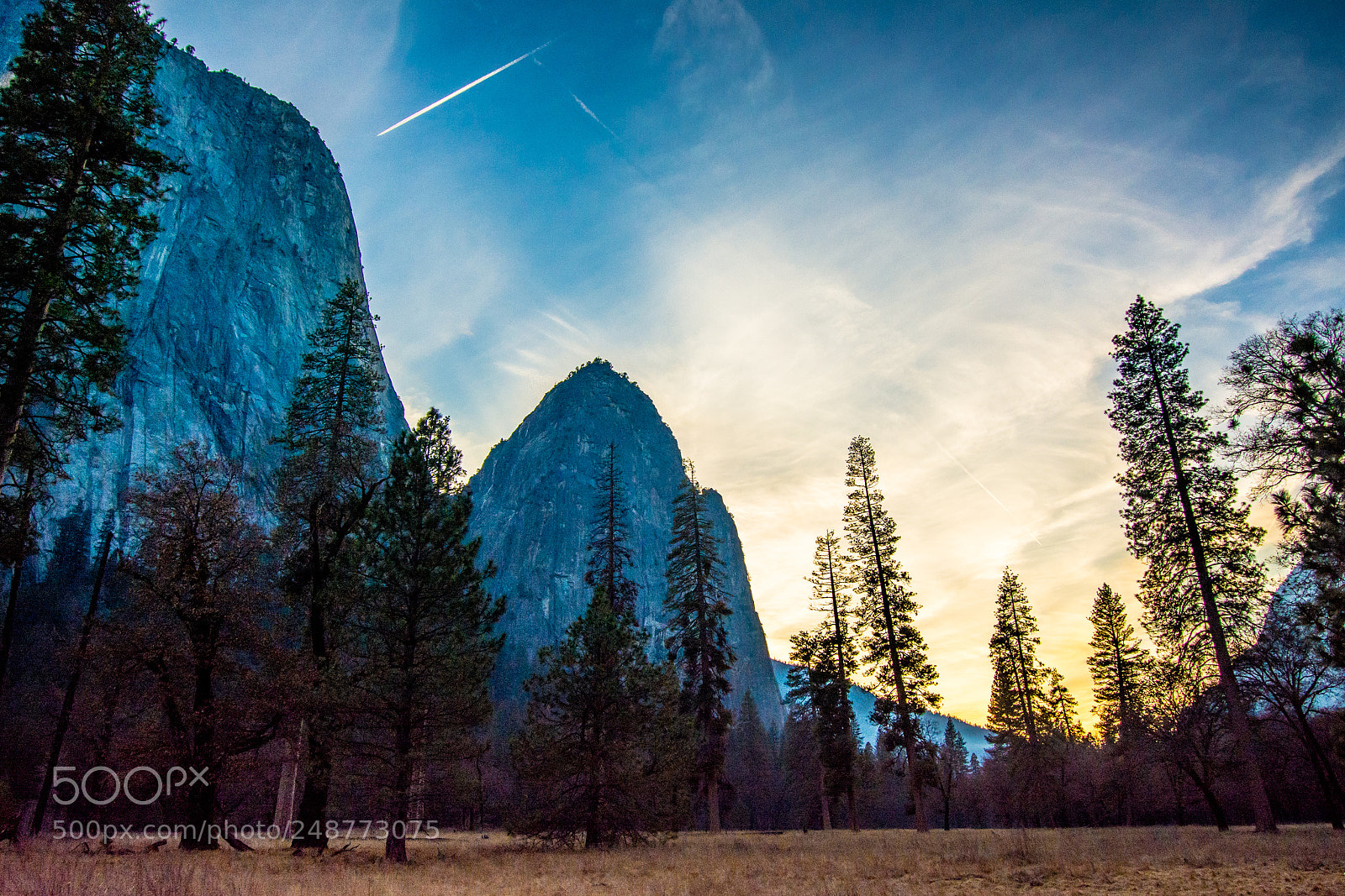 Nikon D7100 sample photo. Yosemite sky photography