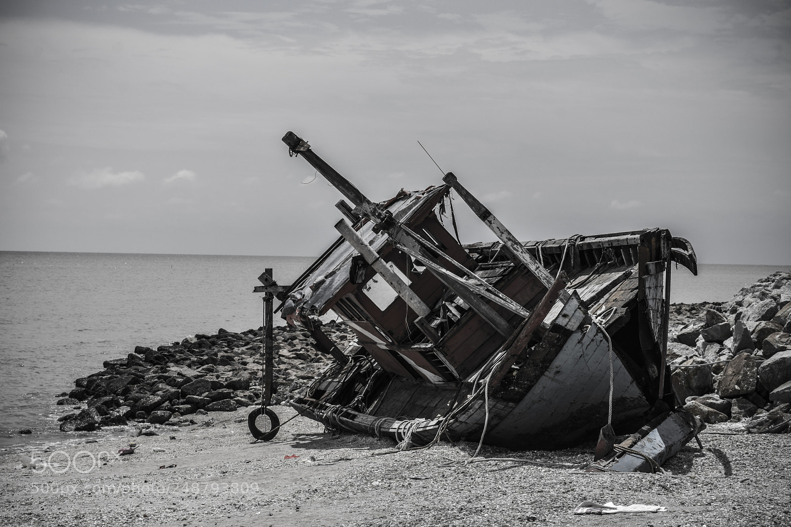 Nikon D7200 sample photo. Abandoned ship along the photography