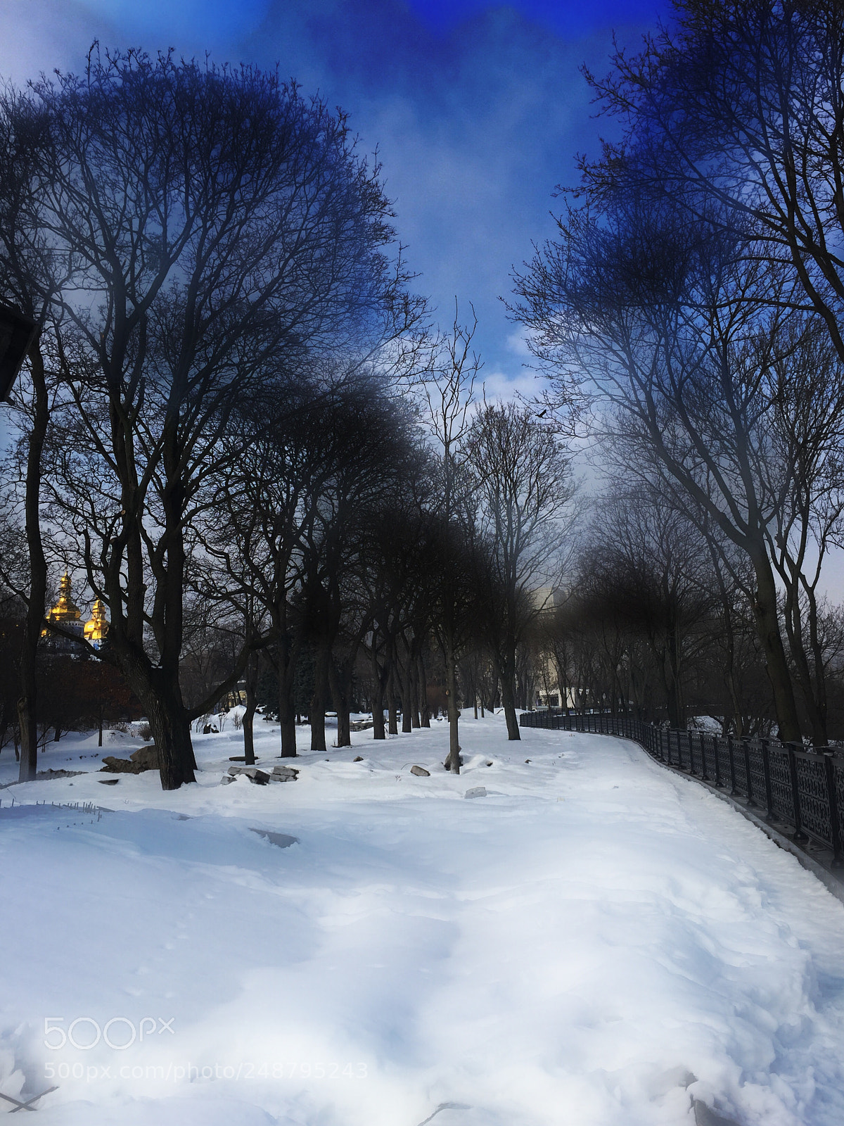 Apple iPhone 6 sample photo. Winter in kiev photography