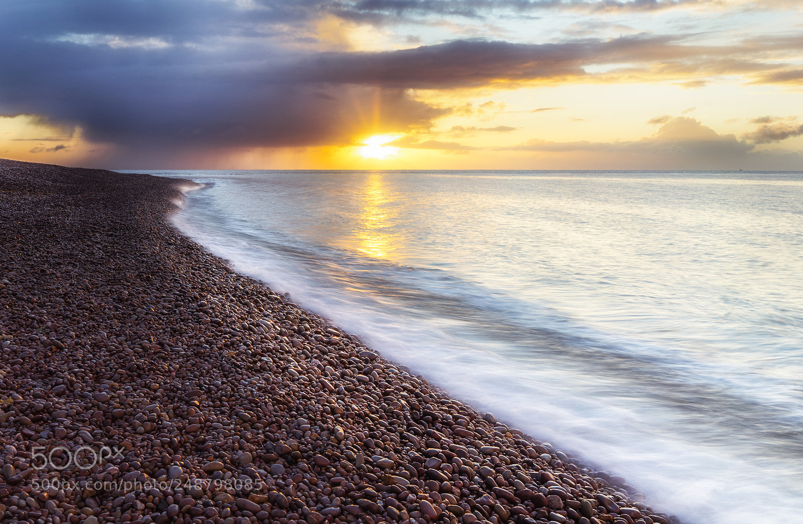 Sony a7 II sample photo. Budleigh sunrise photography