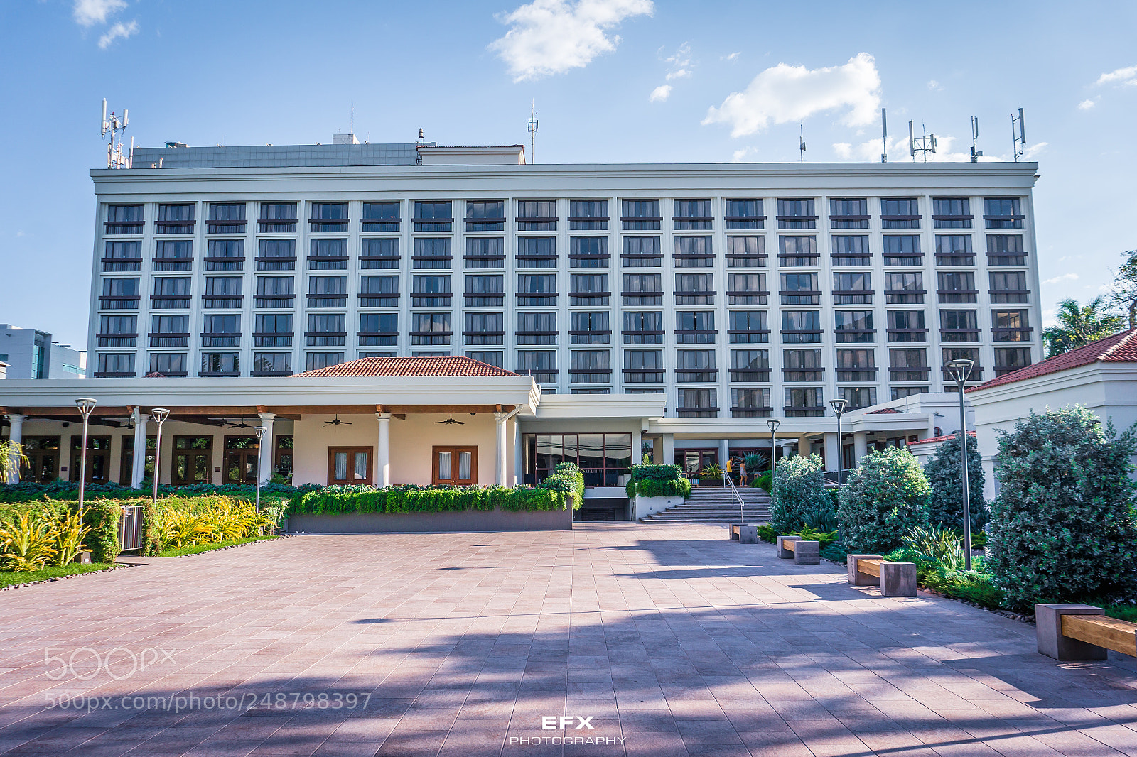 Sony Alpha a3500 sample photo. Crowne plaza el salvador photography