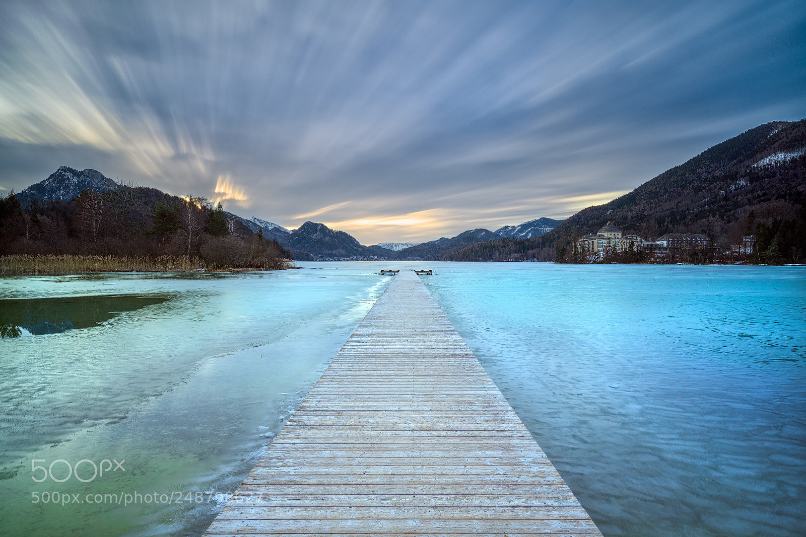 Sony a7R II sample photo. Fuschlsee photography