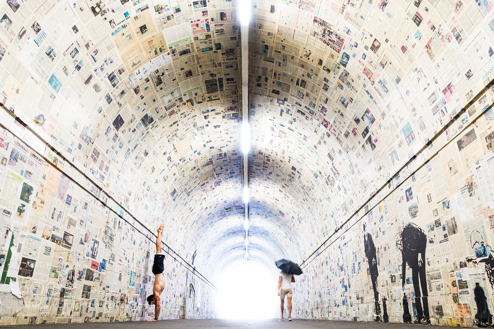 Sony Cyber-shot DSC-RX100 III sample photo. Underpass handstand photography