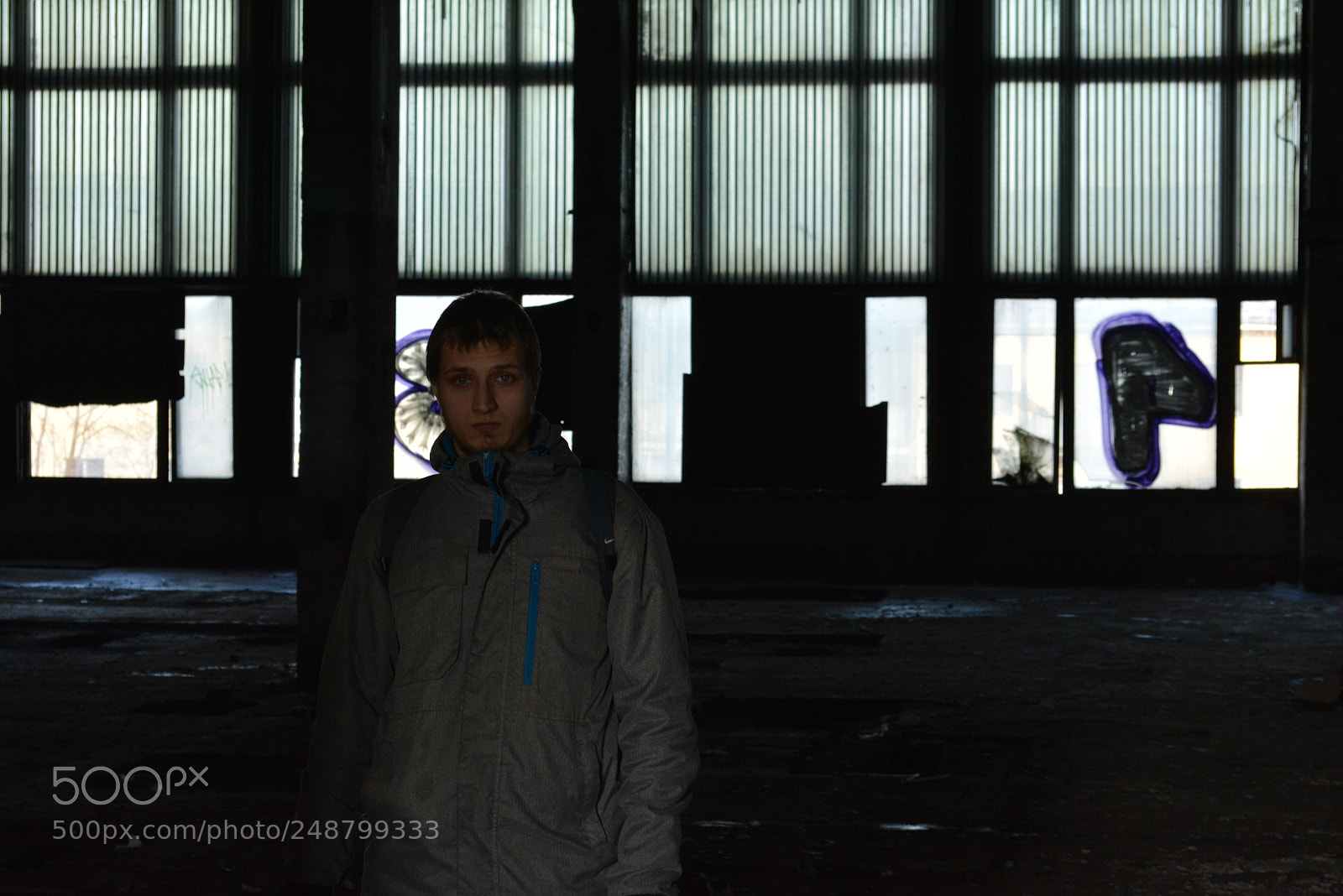 Nikon D5200 sample photo. Man of the roof photography