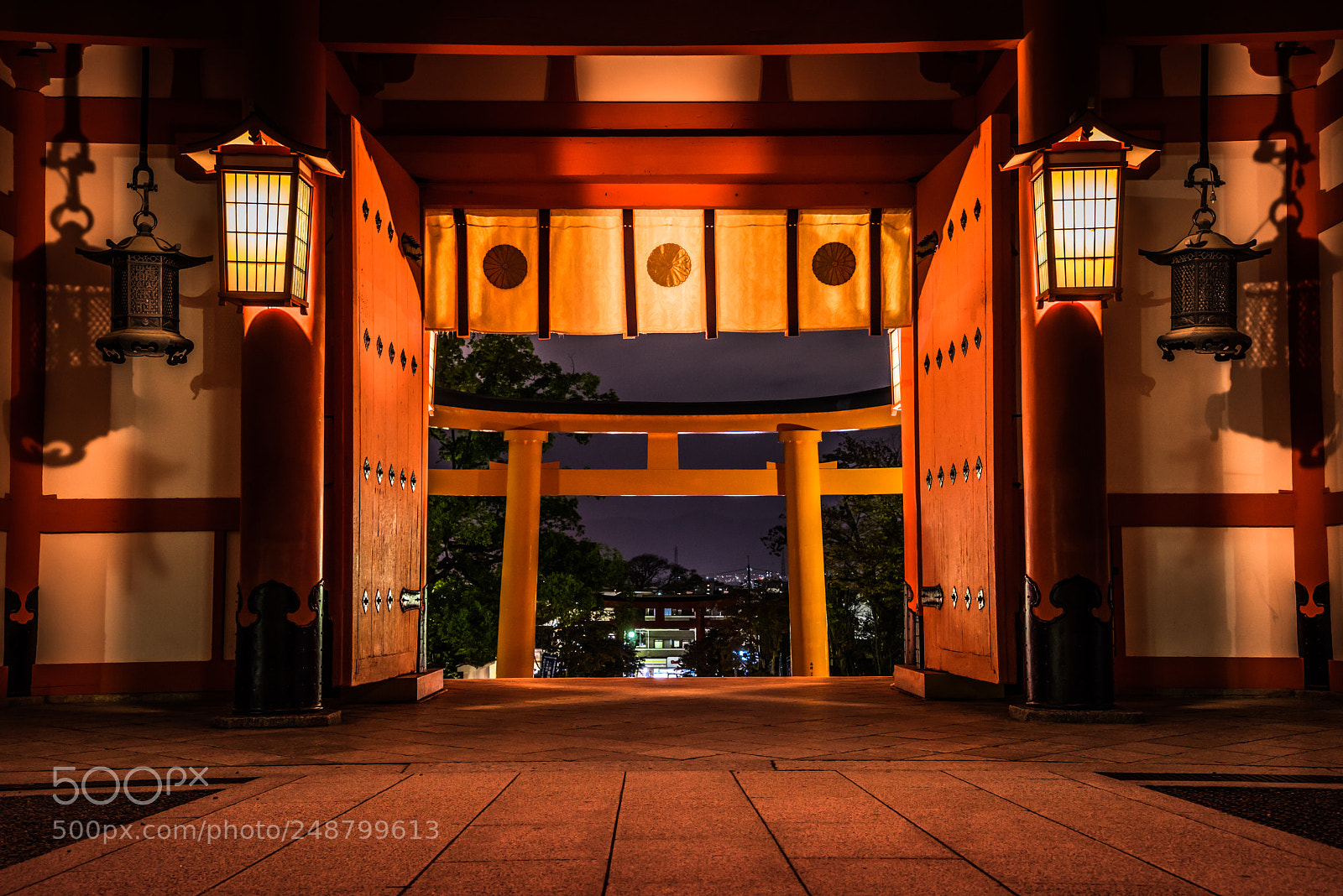 Sony a7R sample photo. Torii photography
