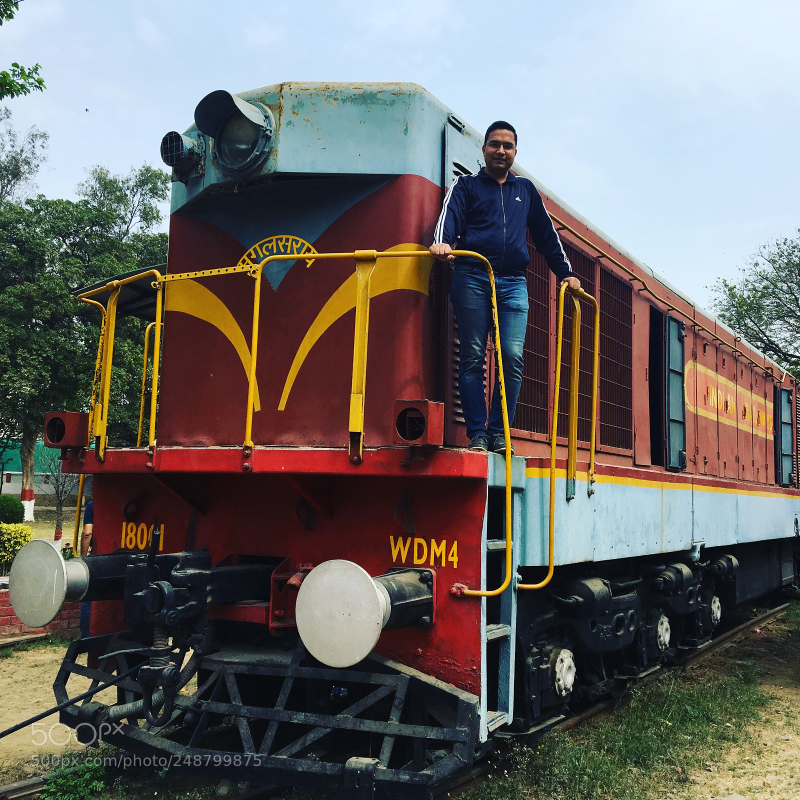 Apple iPhone 6s sample photo. Indian railway photography