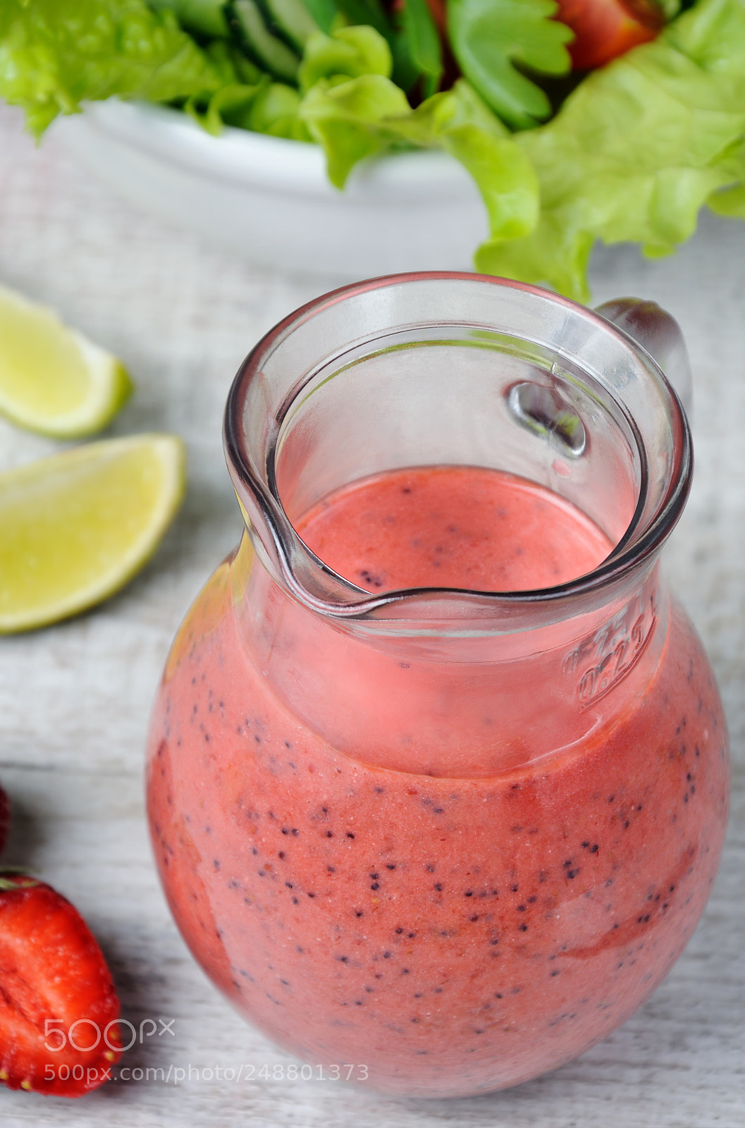 Nikon D90 sample photo. Strawberry fresh sauce photography