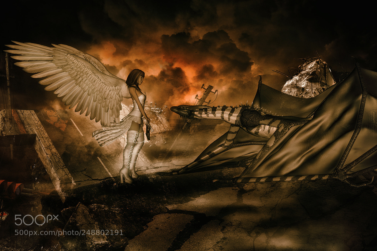 Canon EOS 7D Mark II sample photo. Angels and dragons 3 photography