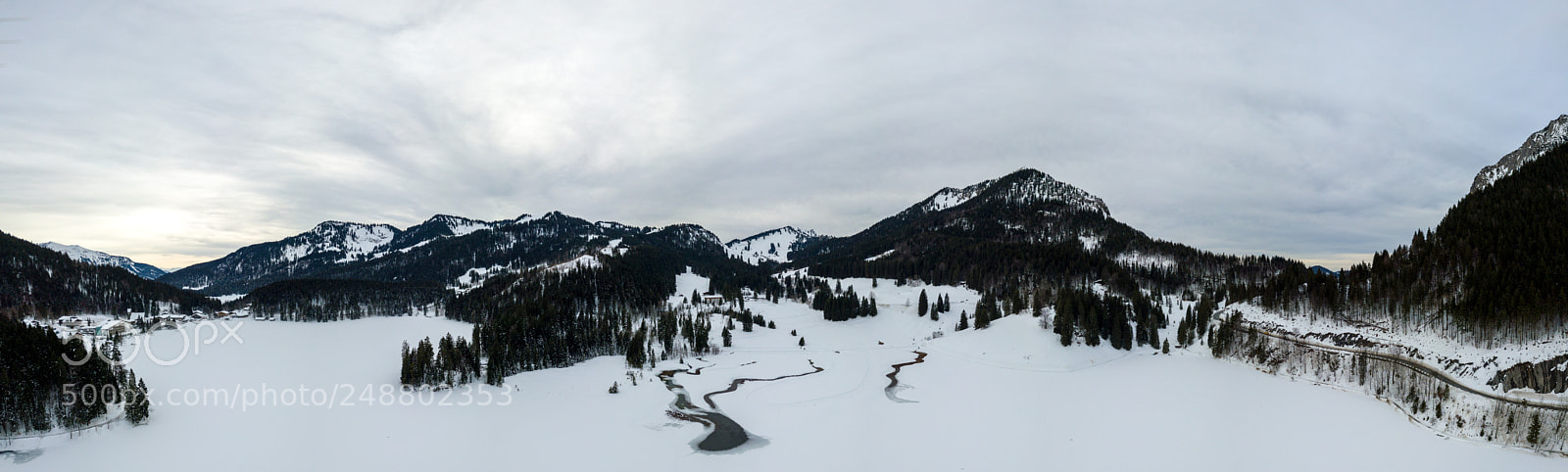 DJI FC220 sample photo. Spitzingsee photography