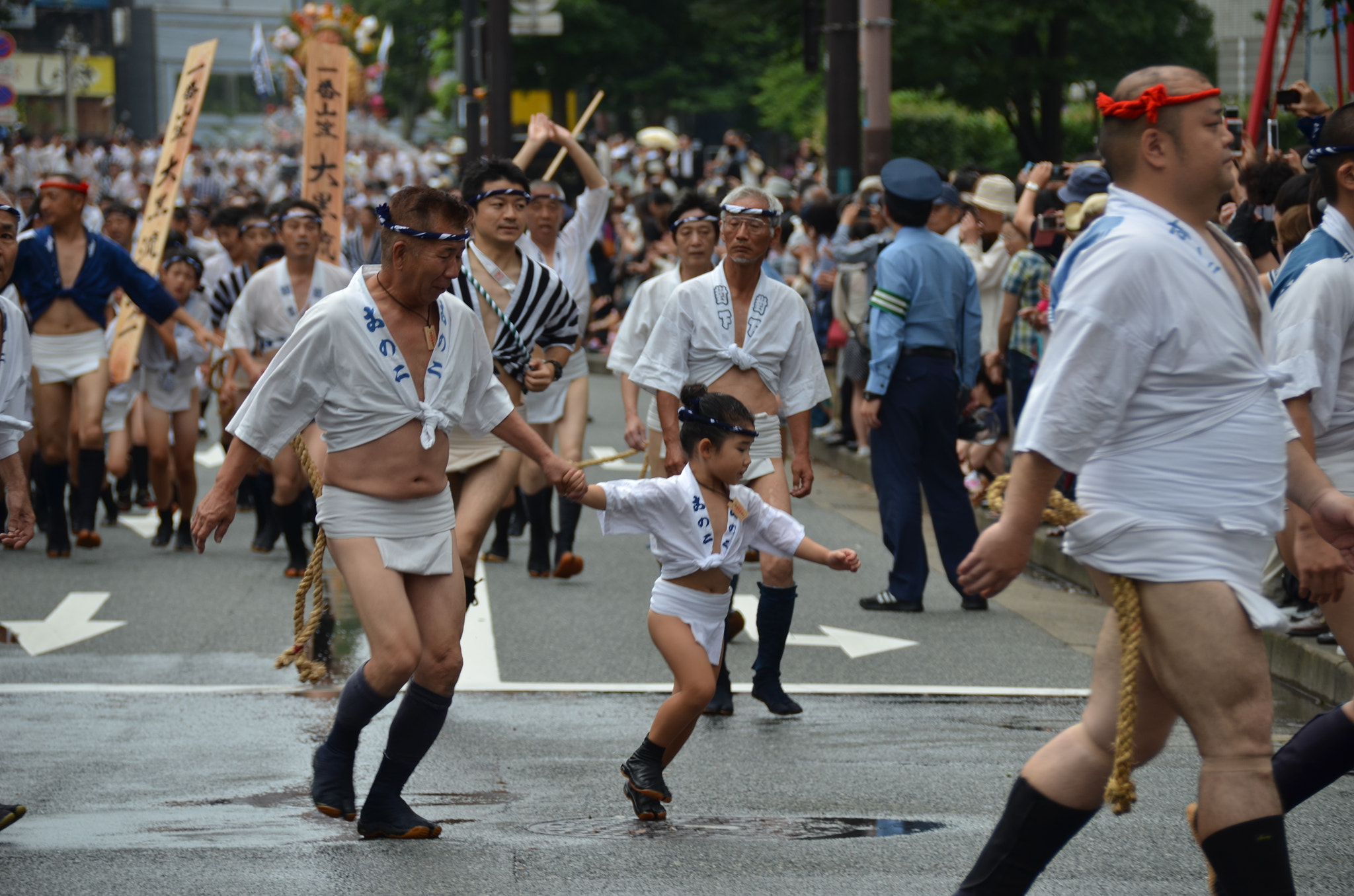 Nikon D7000 sample photo. Hakata gion yamakasa photography