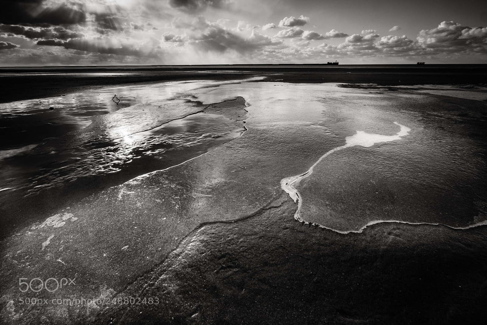 Panasonic Lumix DMC-GX8 sample photo. Frozen beach photography
