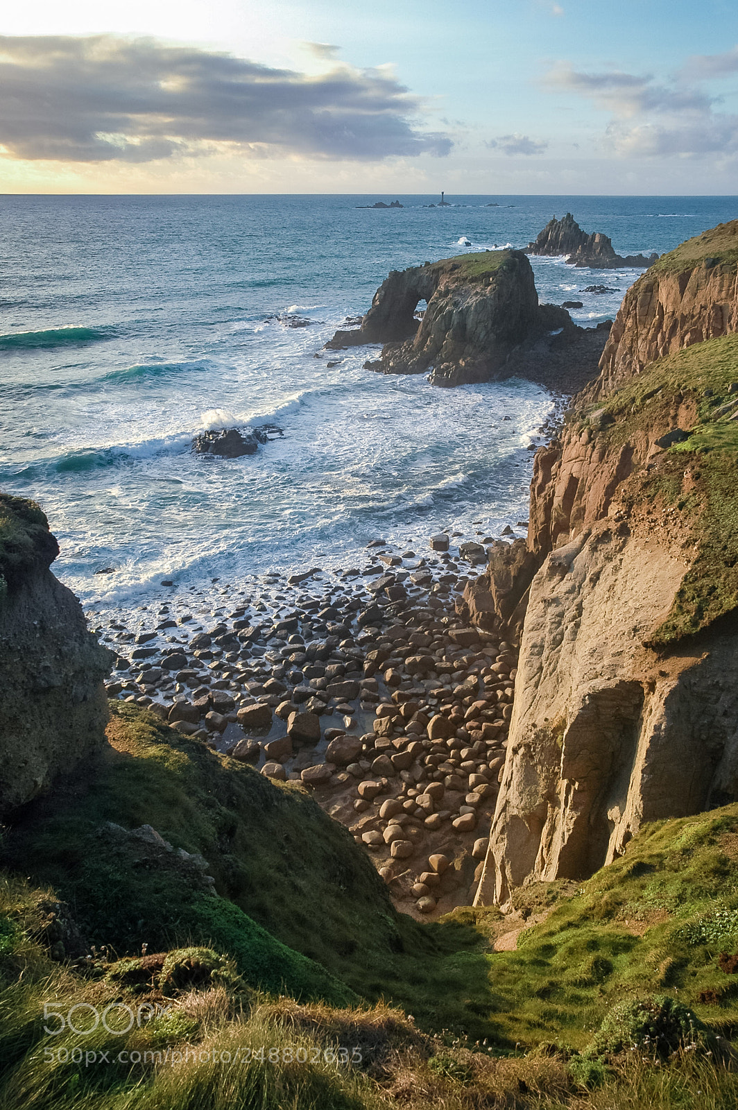 Nikon D70 sample photo. Lands end photography