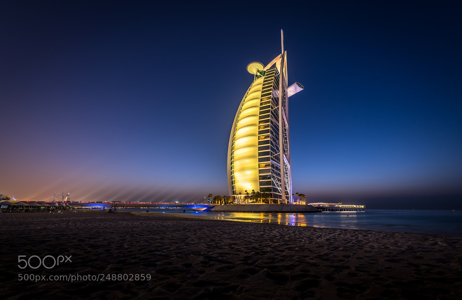 Nikon D850 sample photo. Burj al arab jumeirah photography