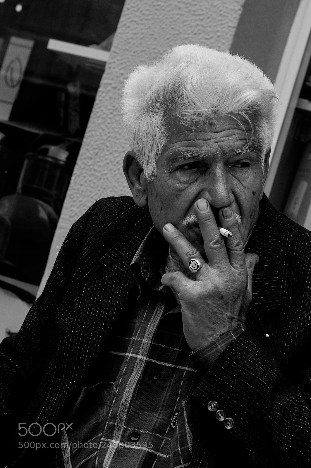 Nikon D90 sample photo. Old man photography